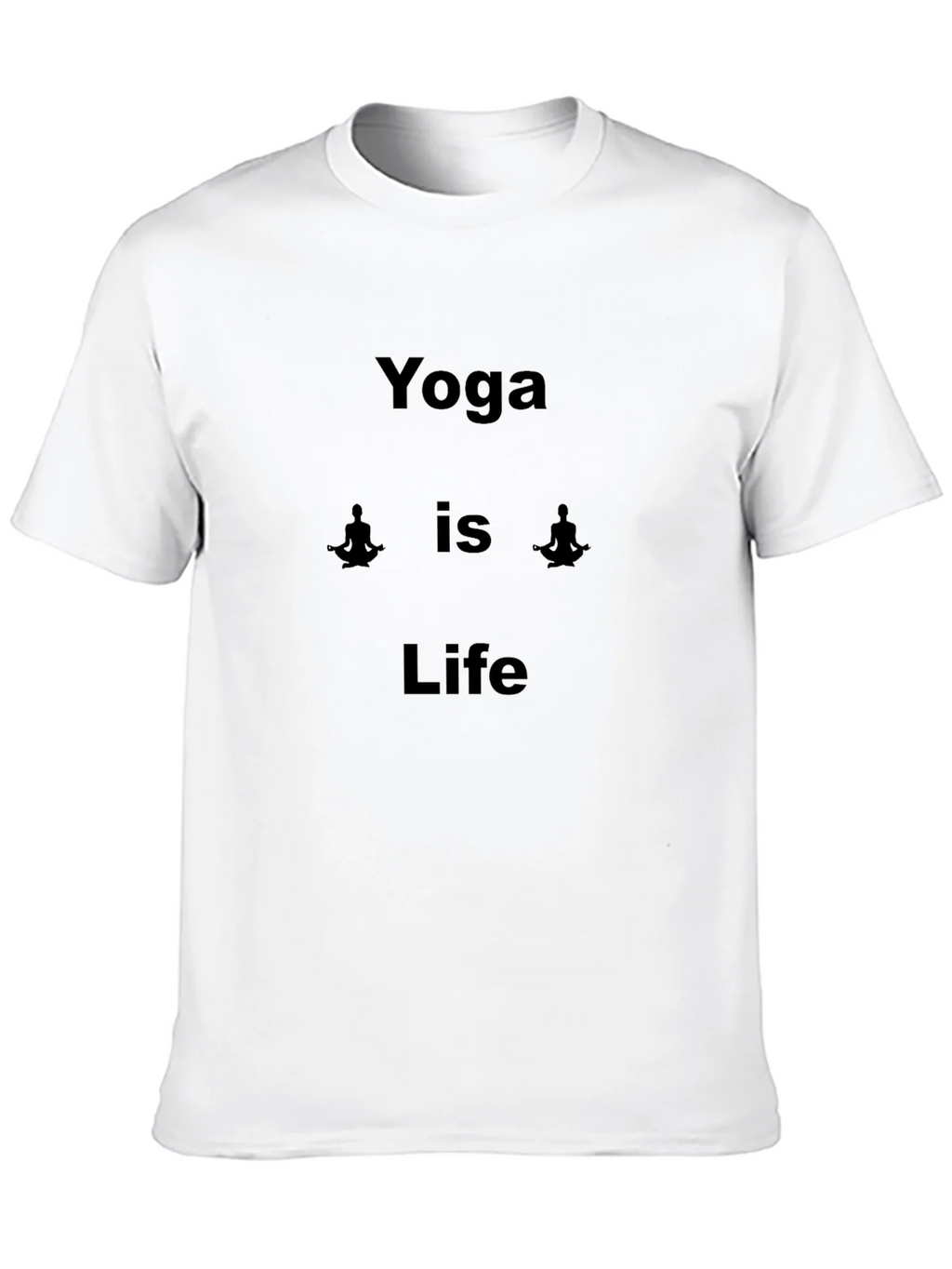 Yoga is Life Black T-Shirt product image 12