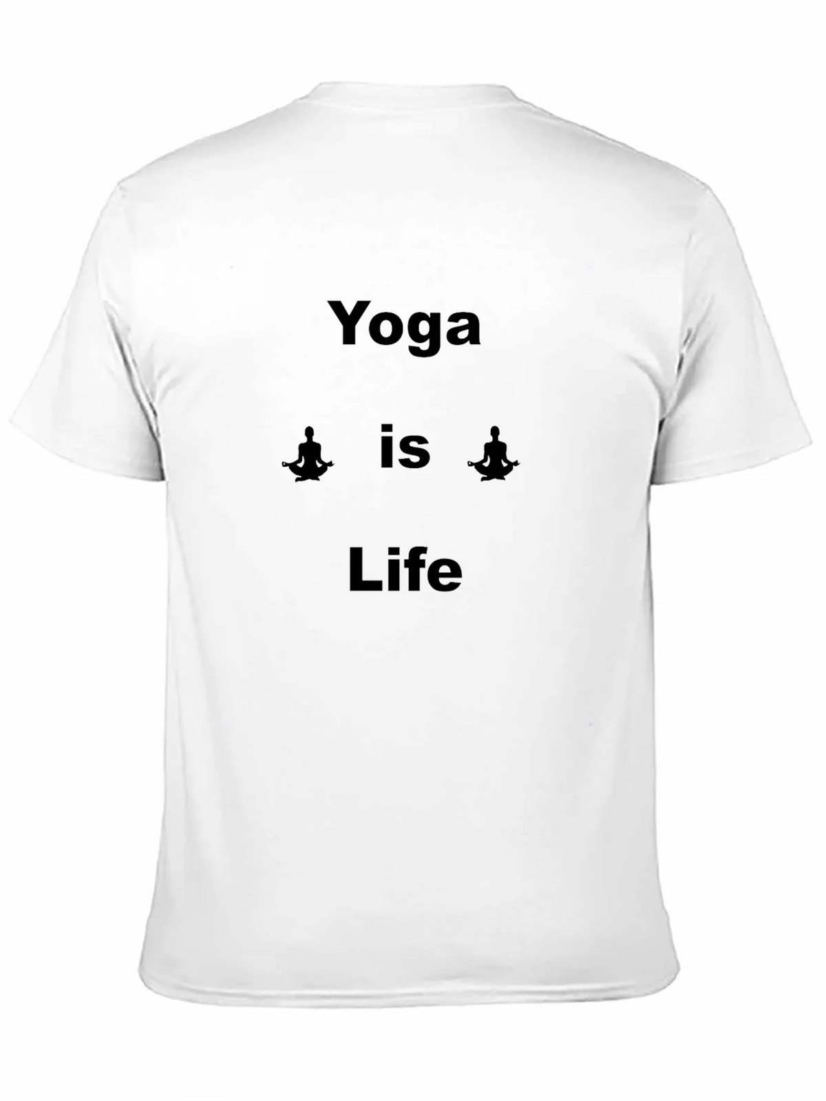 Yoga is Life Black T-Shirt product image 2