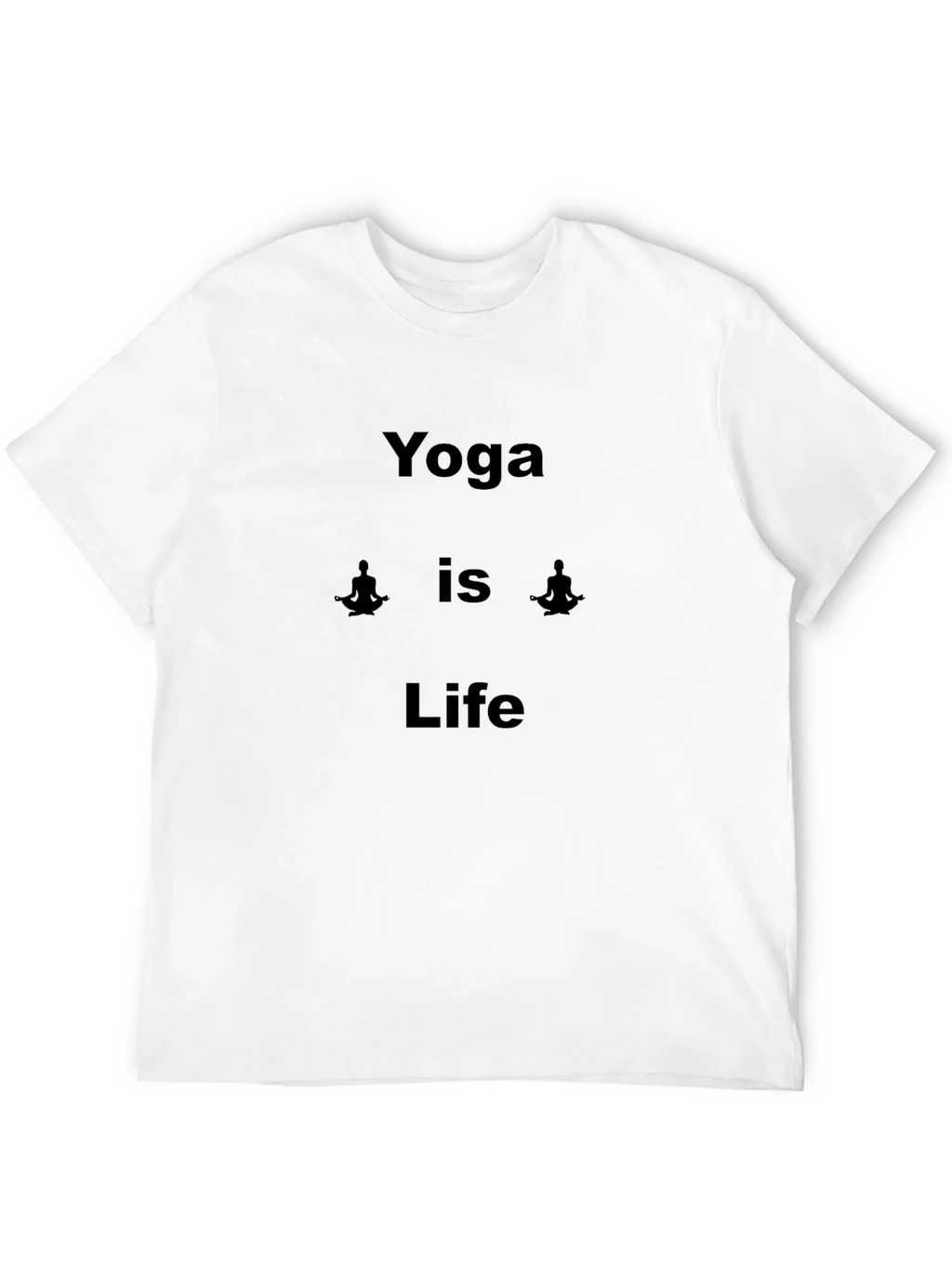Yoga is Life Black T-Shirt product image 3