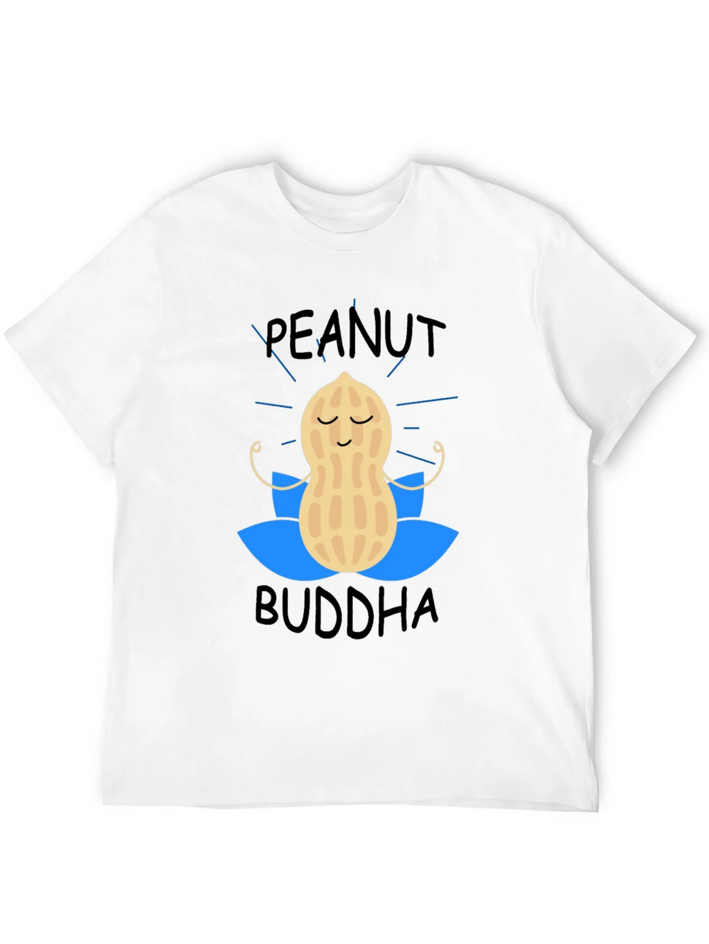 Peanut Buddha T-Shirt - Meditating Nut Tee product image 3