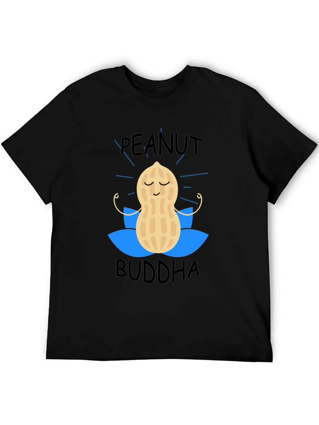 Peanut Buddha T-Shirt - Meditating Nut Tee product image 6