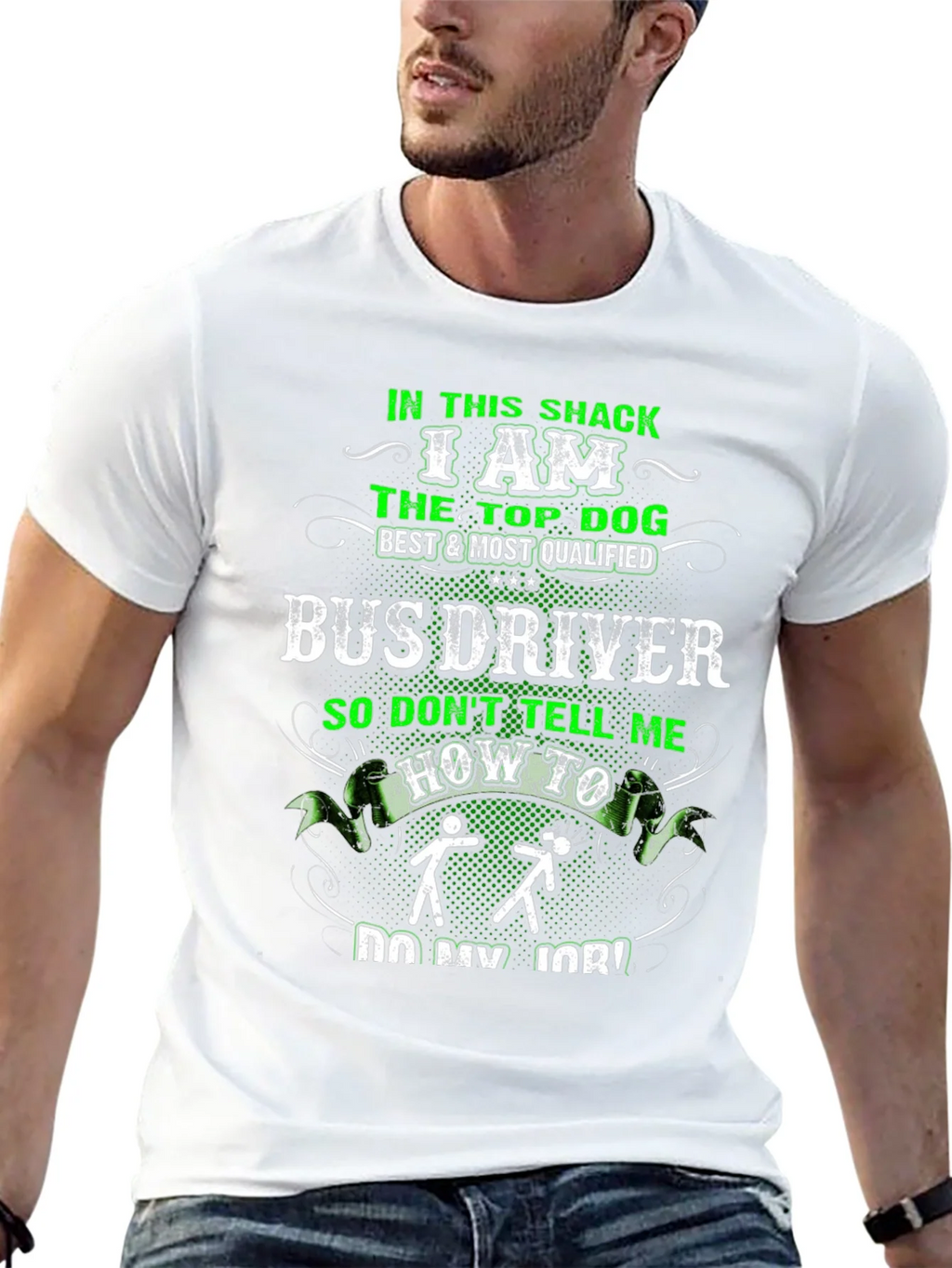Top Dog Bus Driver T-Shirt product image 4