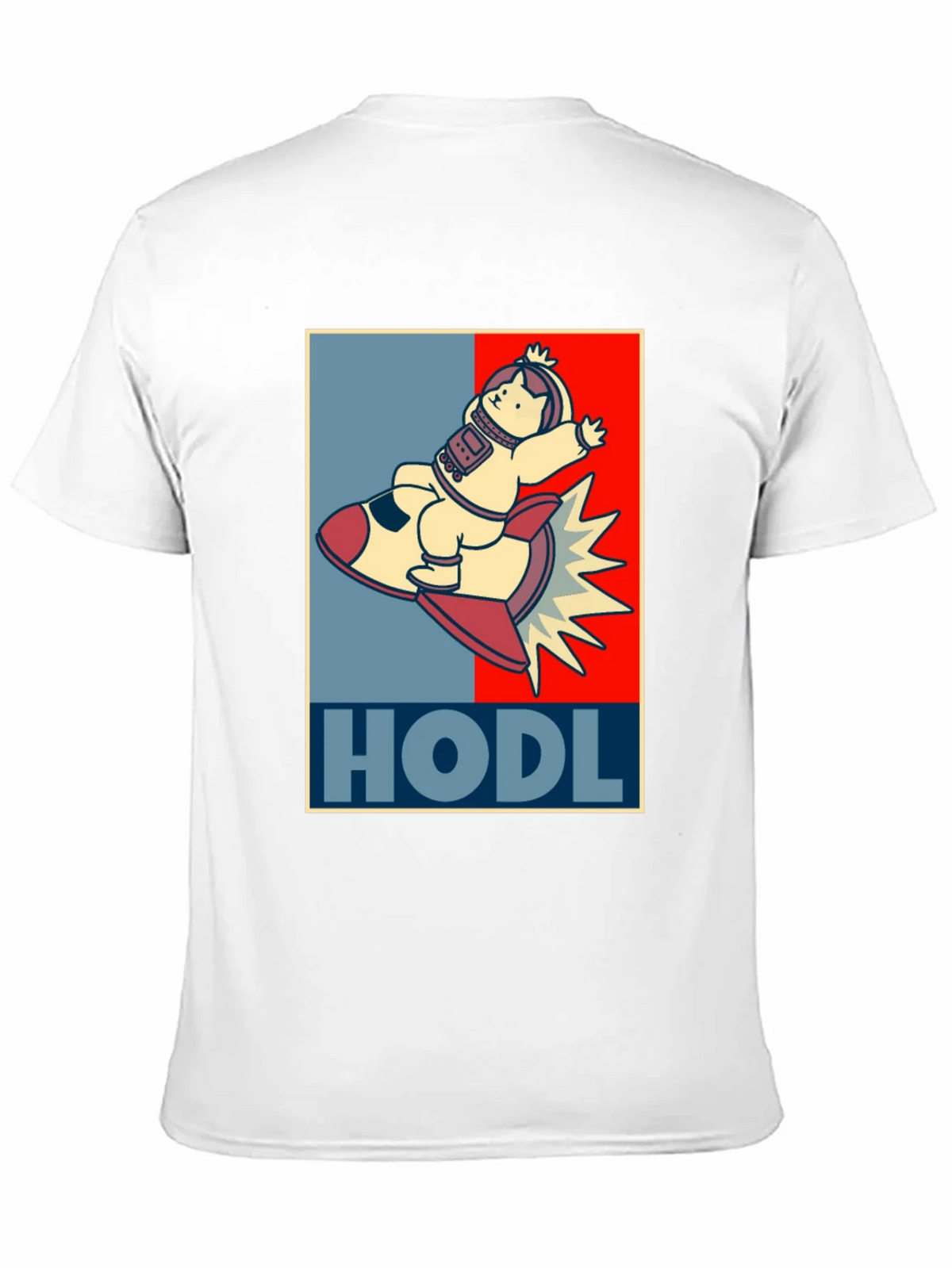 HODL Astronaut Cat T-Shirt - Crypto Moonshot! product image 2