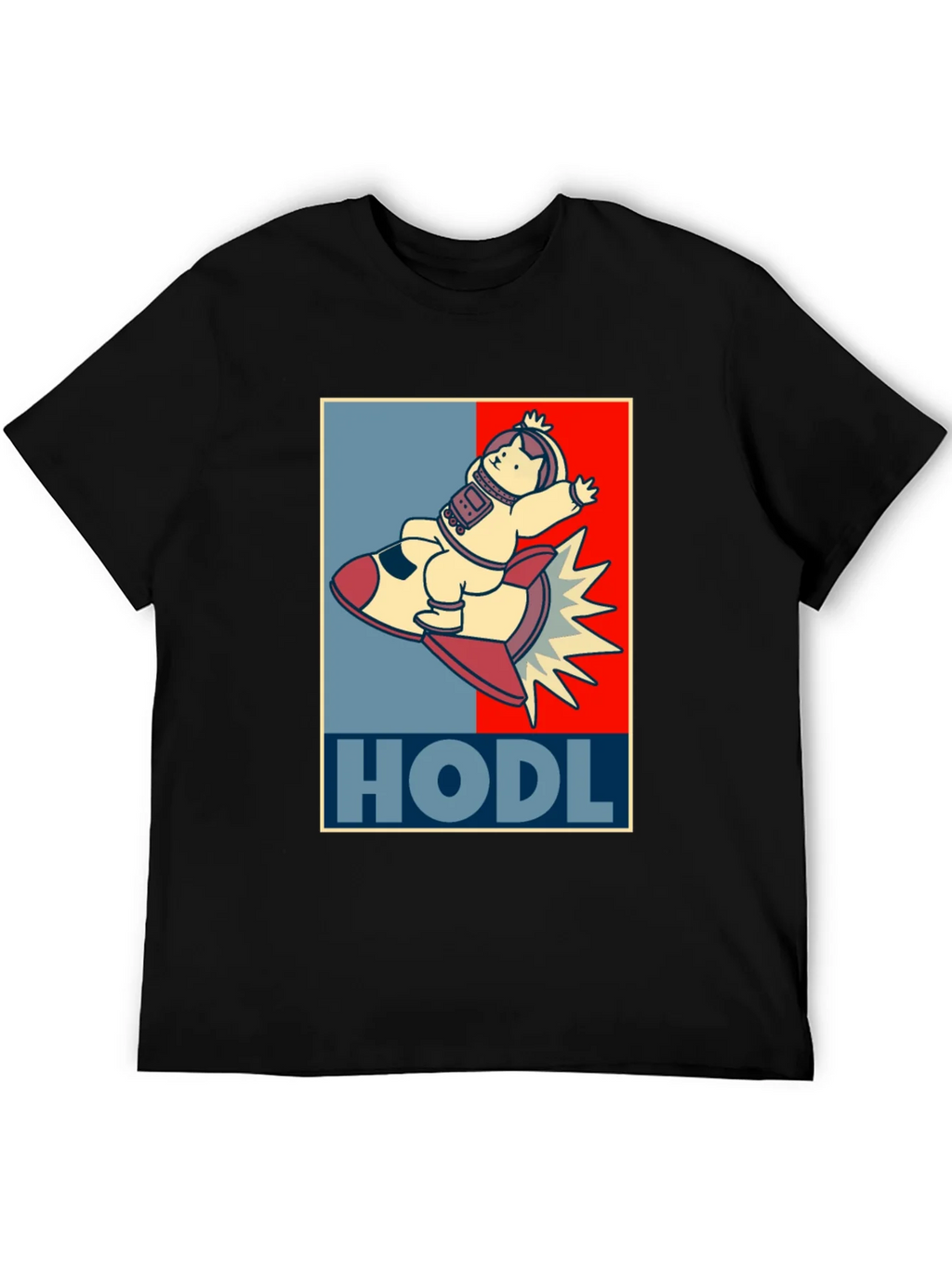 HODL Astronaut Cat T-Shirt - Crypto Moonshot! product image 8