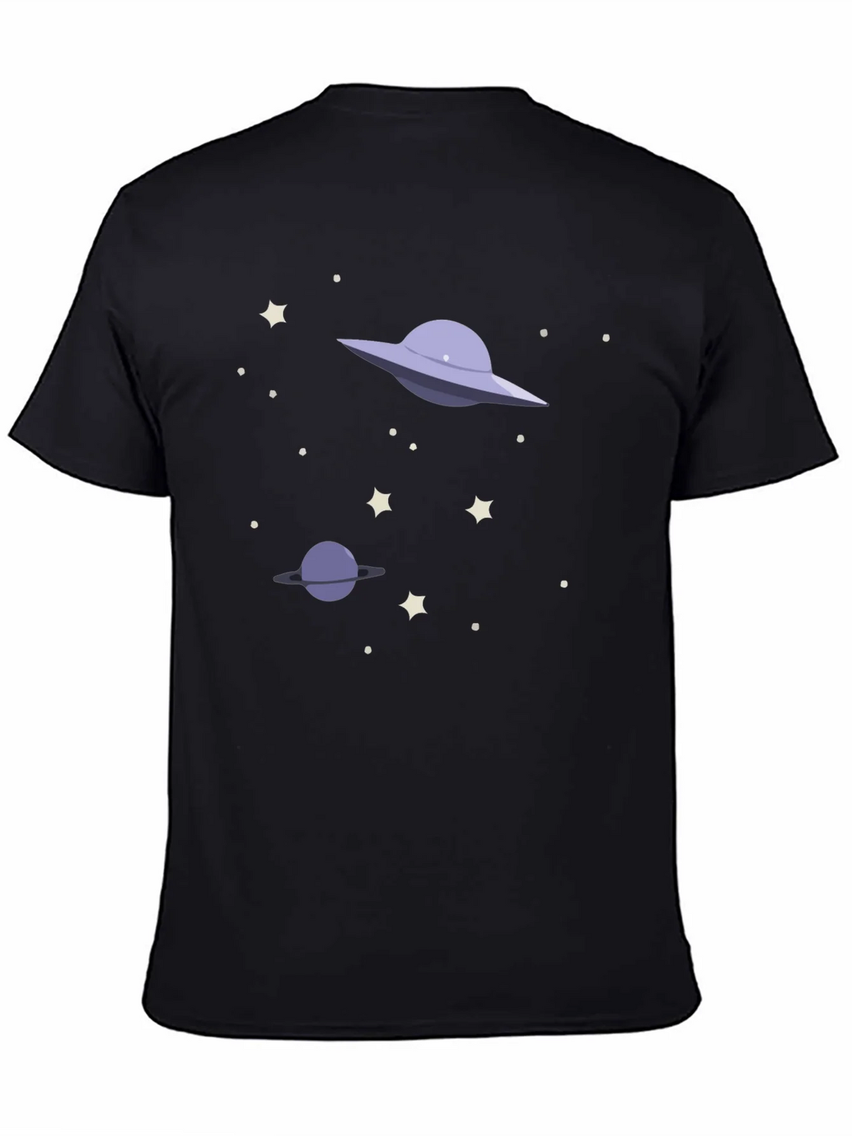Space Galaxy UFO Graphic T-Shirt product image 7
