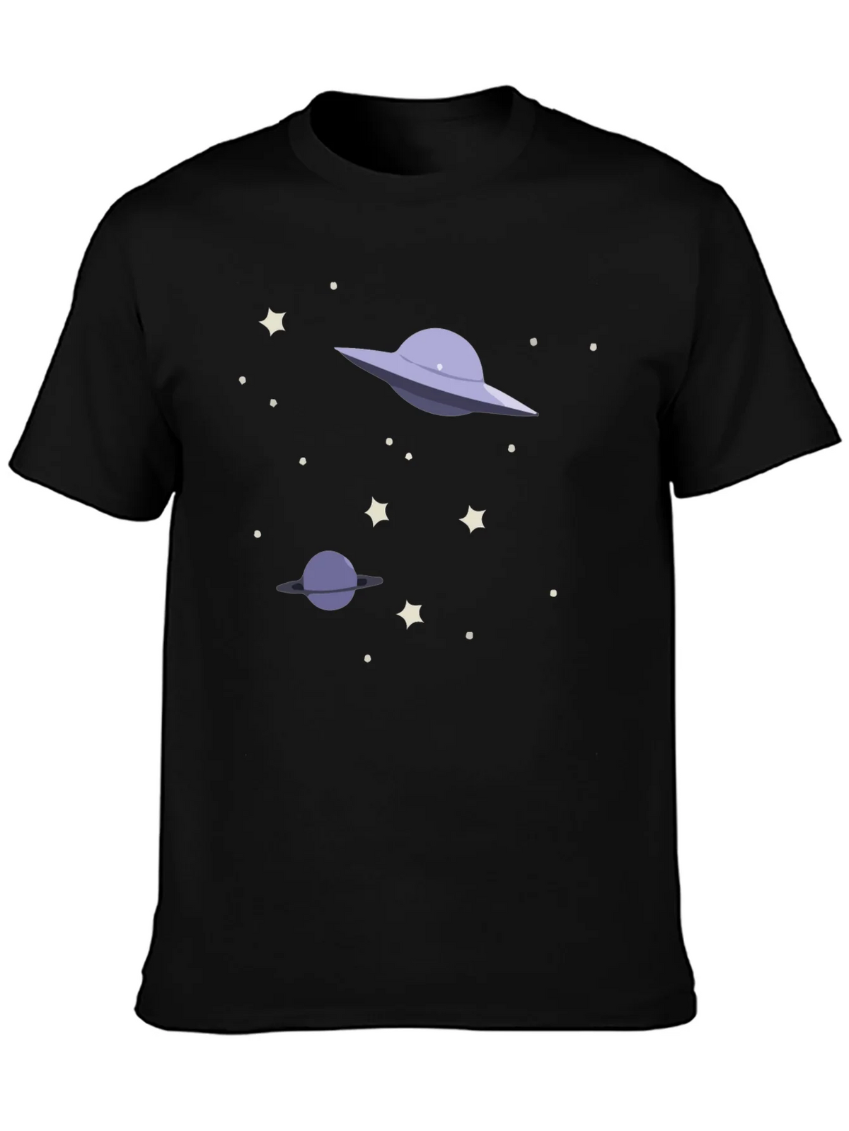 Space Galaxy UFO Graphic T-Shirt product image 6