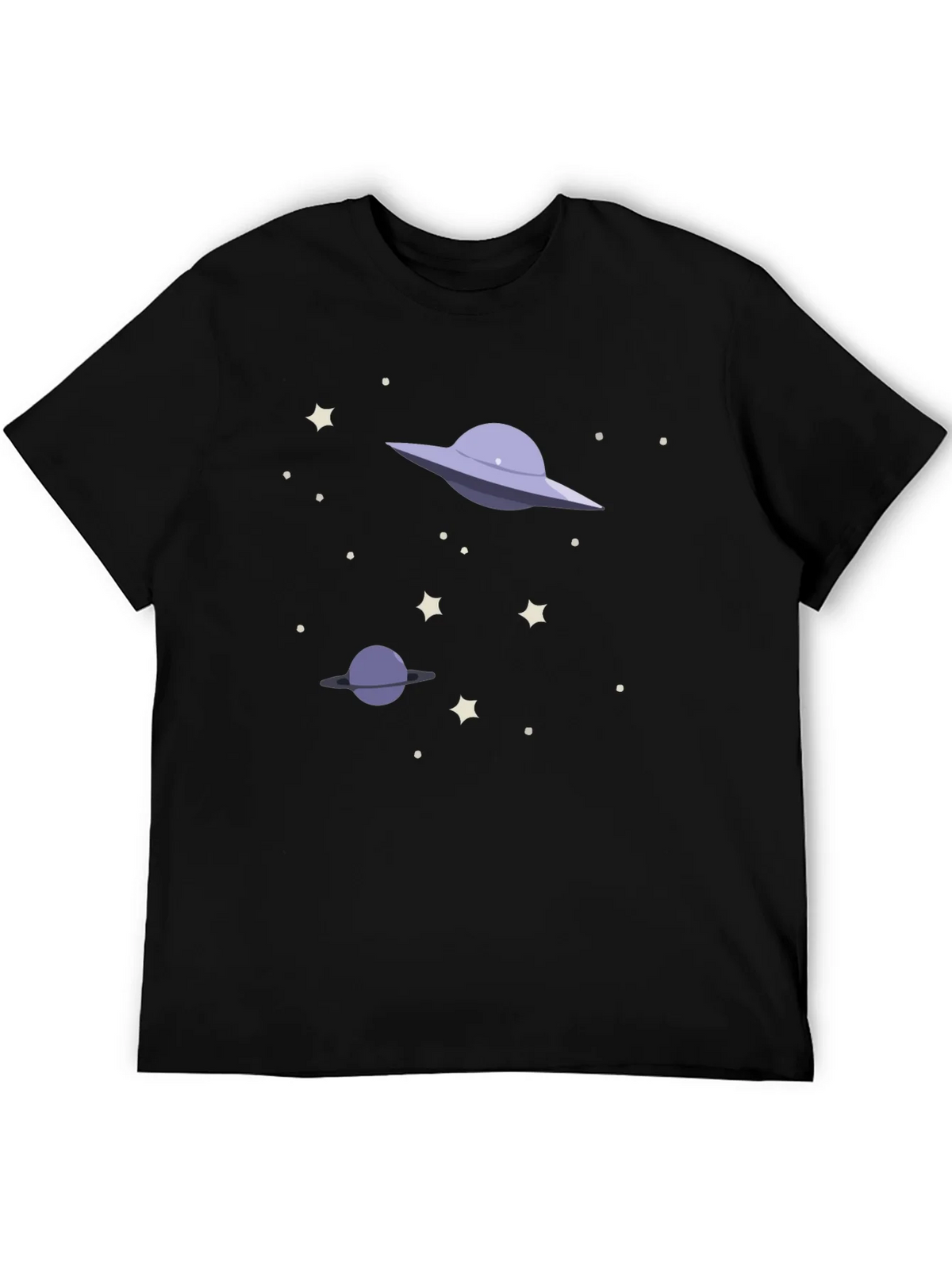 Space Galaxy UFO Graphic T-Shirt product image 8