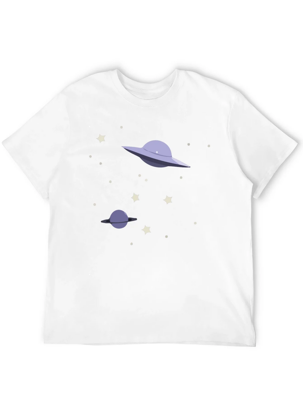 Space Galaxy UFO Graphic T-Shirt product image 3
