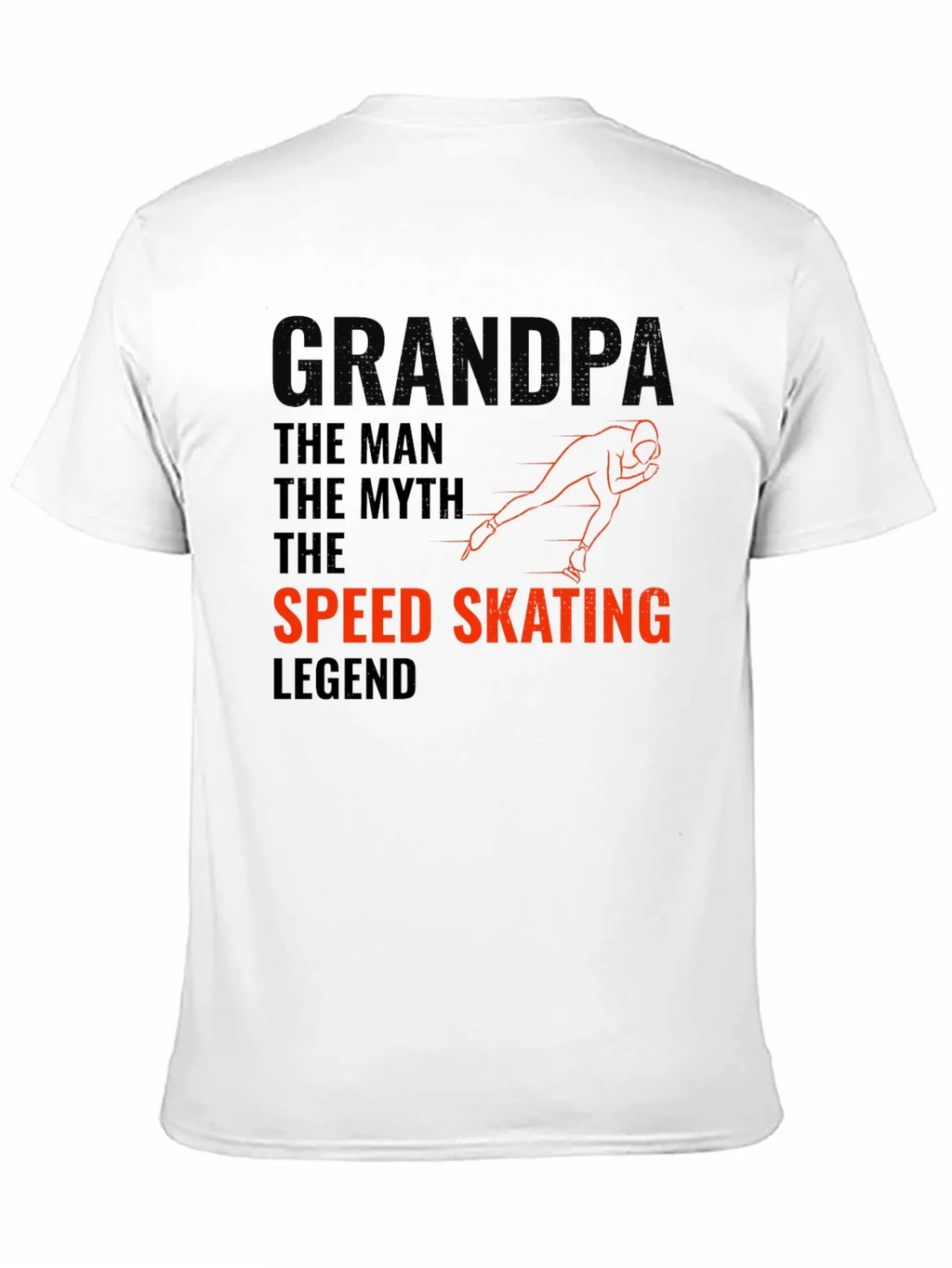 Grandpa Speed Skating Legend T-Shirt product image 2