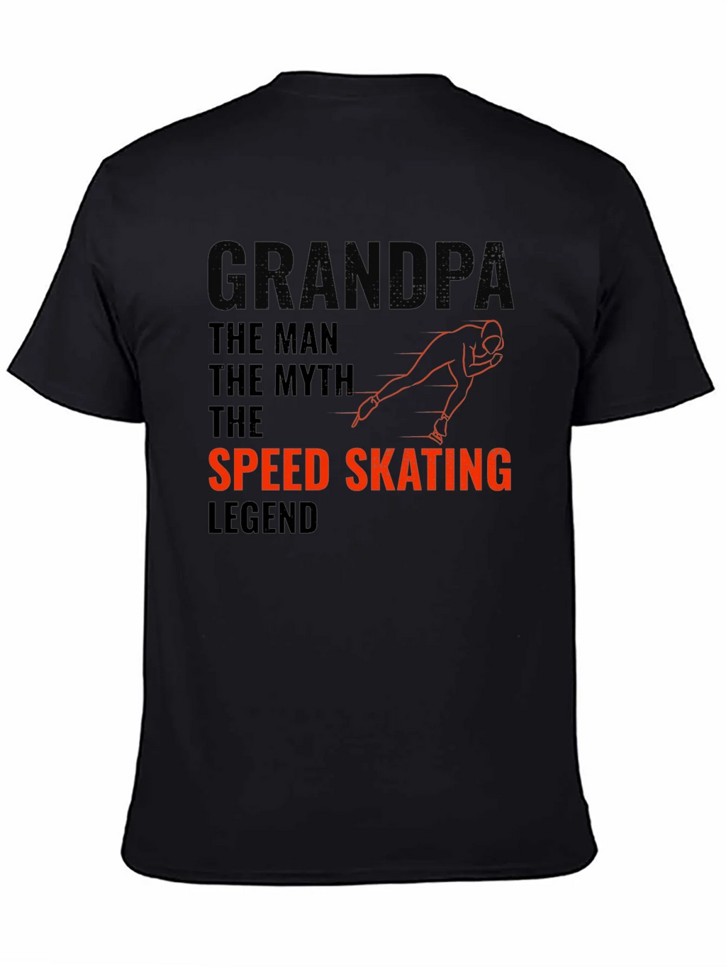 Grandpa Speed Skating Legend T-Shirt product image 7