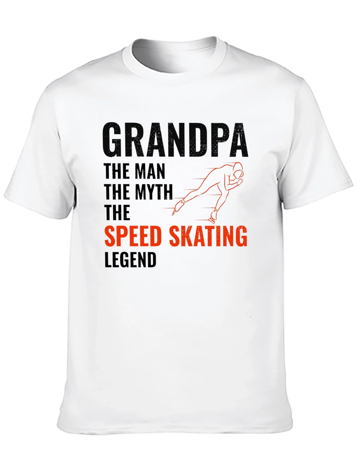 Grandpa Speed Skating Legend T-Shirt product image 12