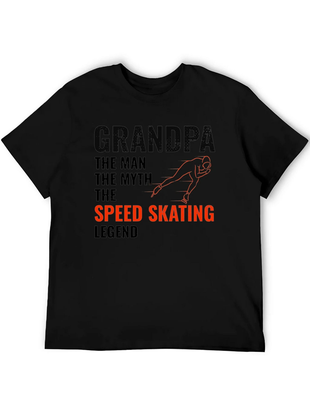 Grandpa Speed Skating Legend T-Shirt product image 8