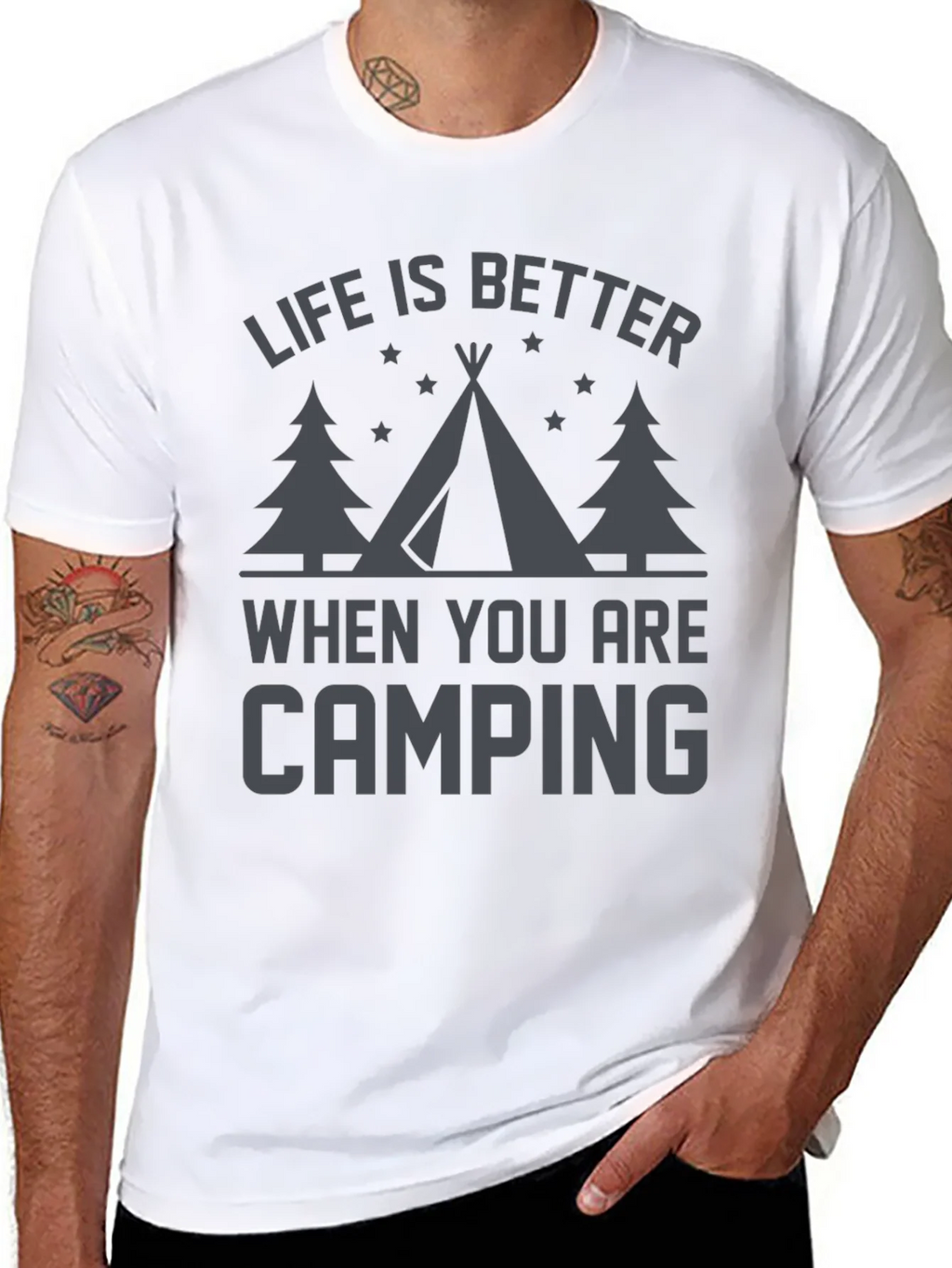 Life is Better Camping Tee product image 10