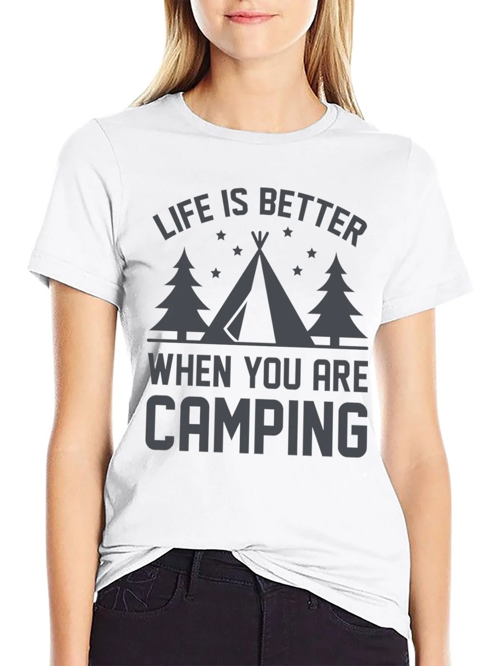 Life is Better Camping Tee product image 11