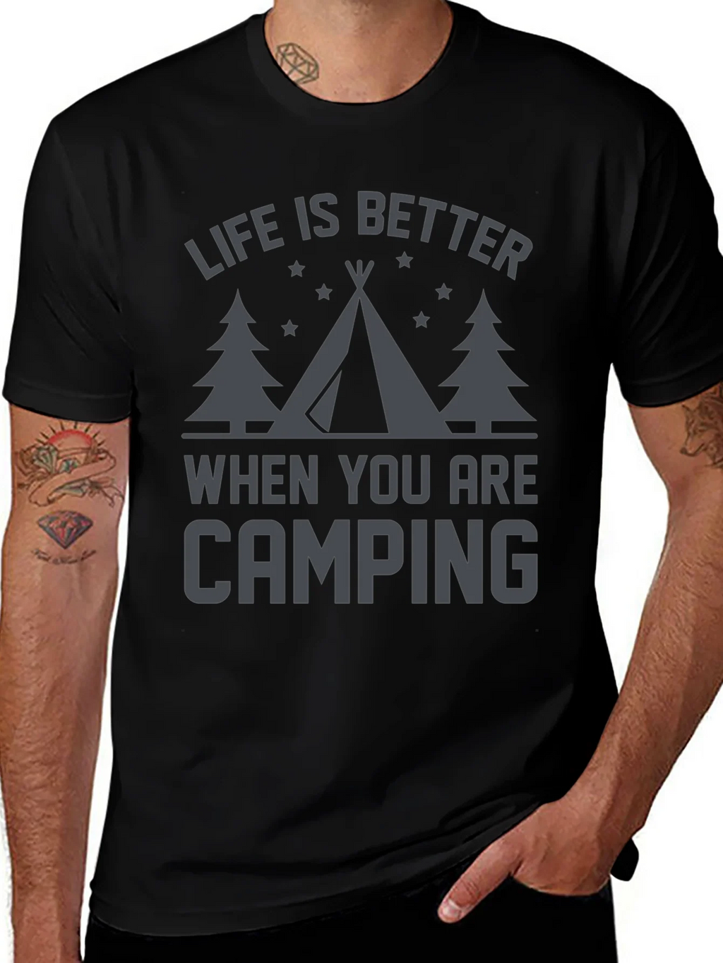Life is Better Camping Tee product image 1