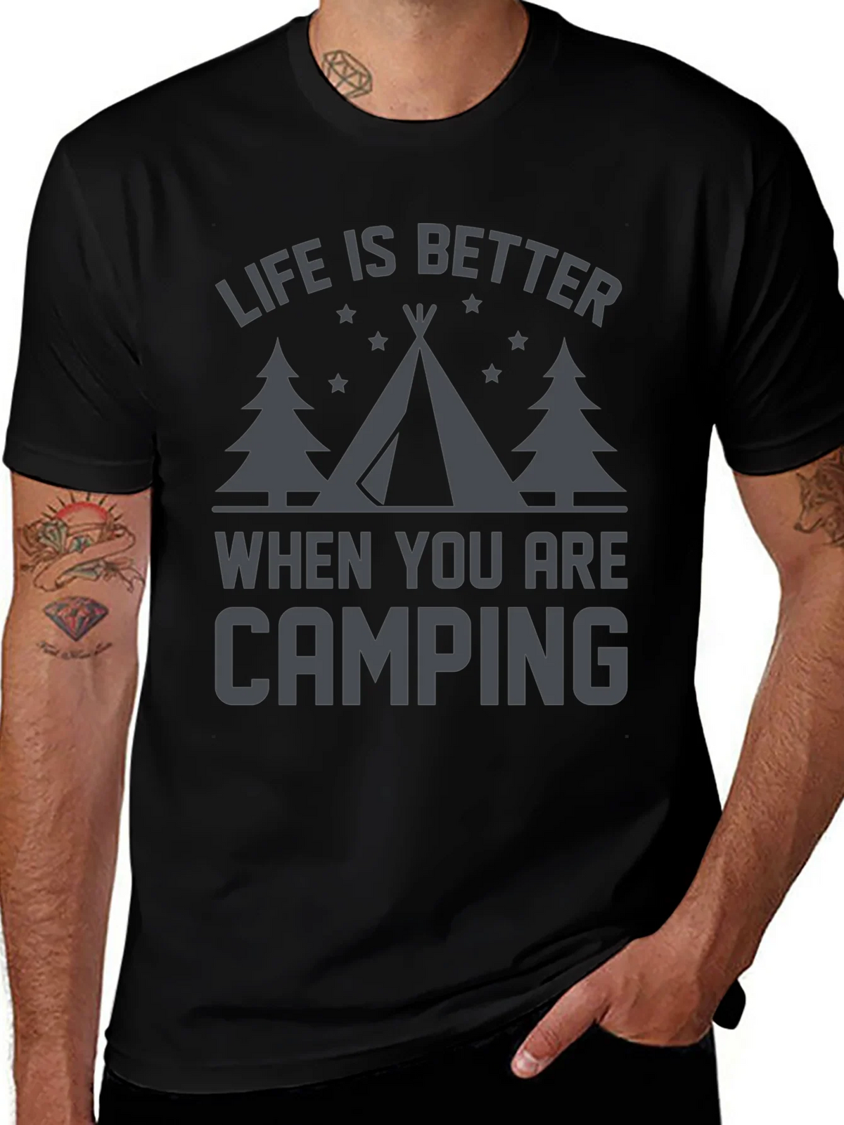 Life is Better Camping Tee product image 1