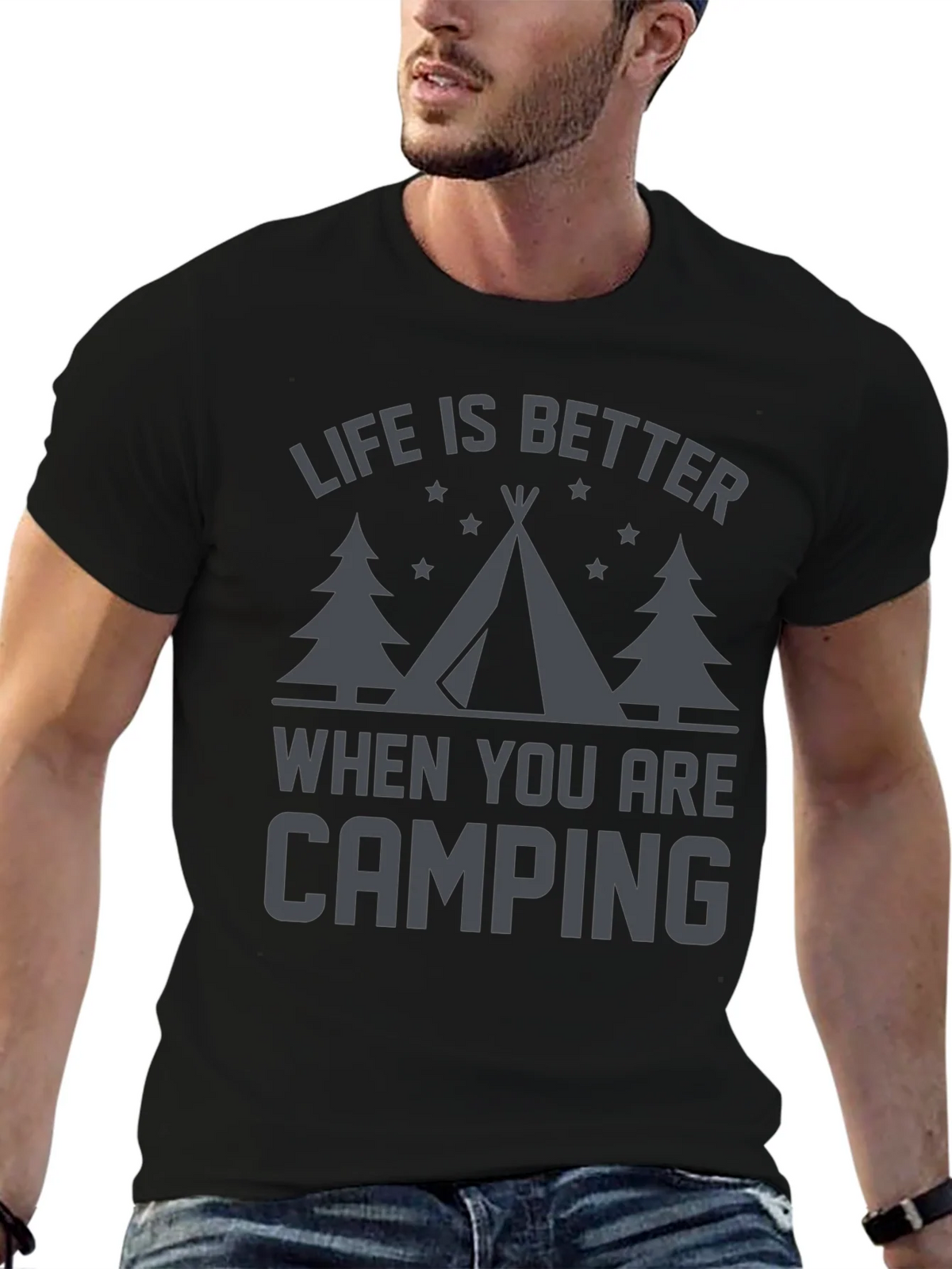 Life is Better Camping Tee product image 9