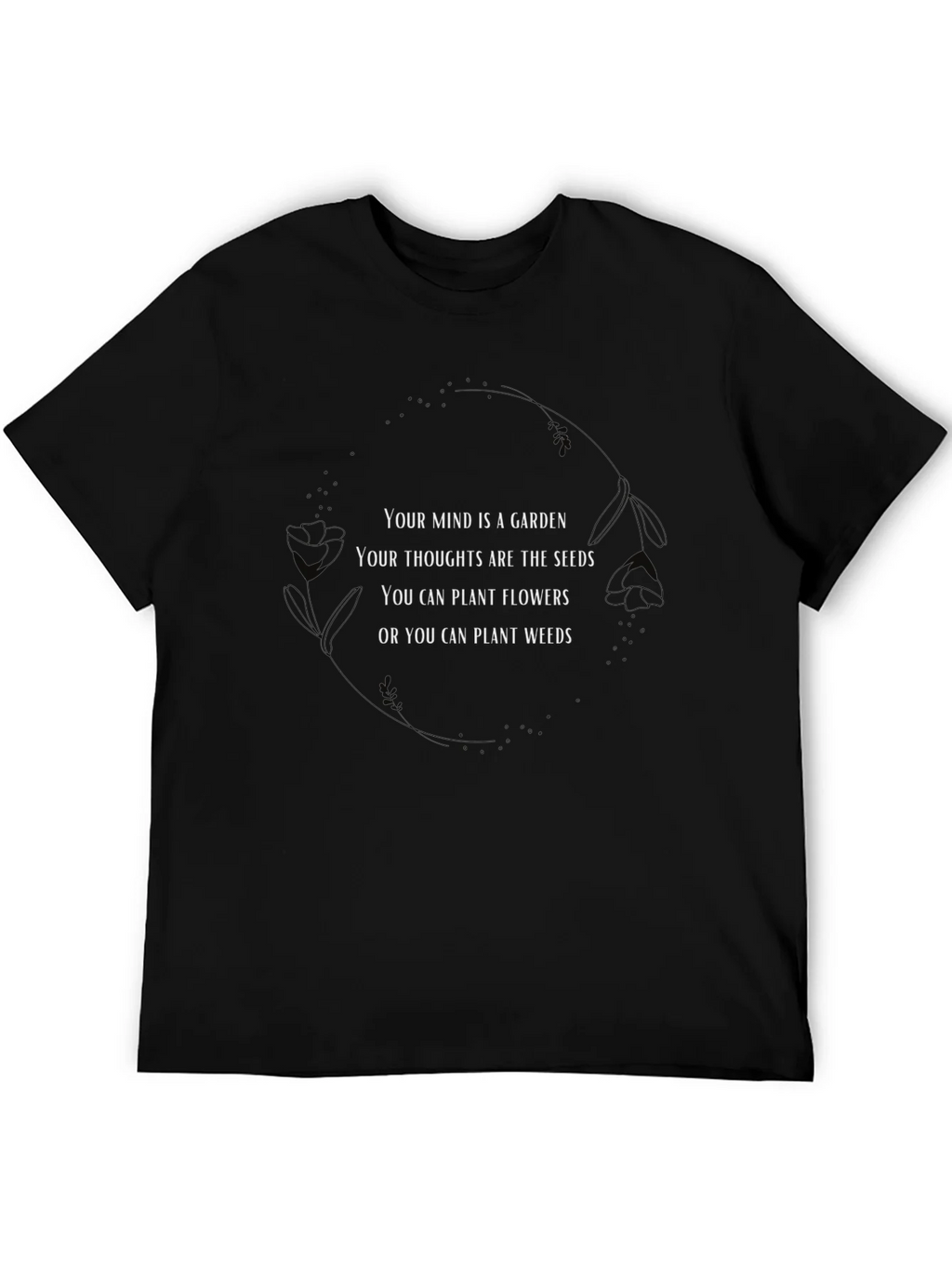 Mind Garden Tee - Plant Flowers Not Weeds product image 8