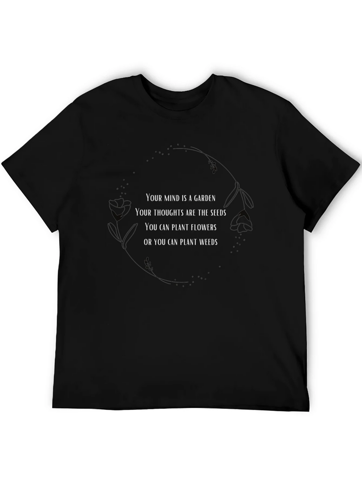 Mind Garden Tee - Plant Flowers Not Weeds product image 8