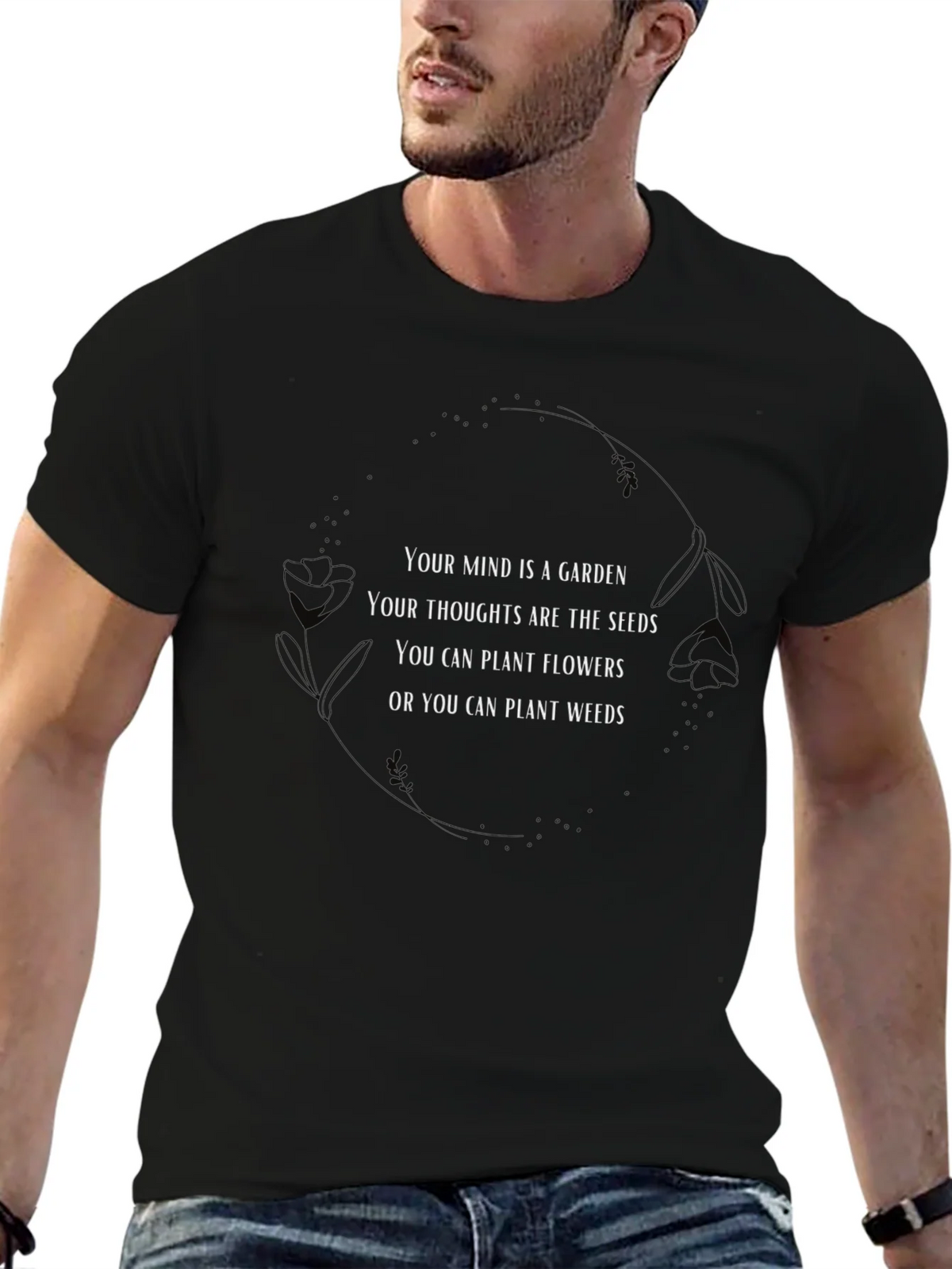 Mind Garden Tee - Plant Flowers Not Weeds product image 9
