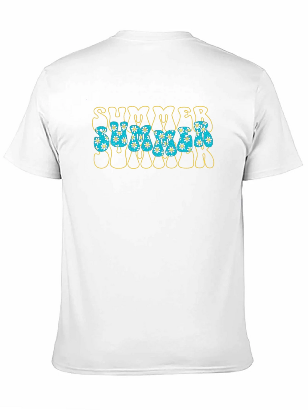 Retro Summer Floral Graphic T-Shirt product image 2