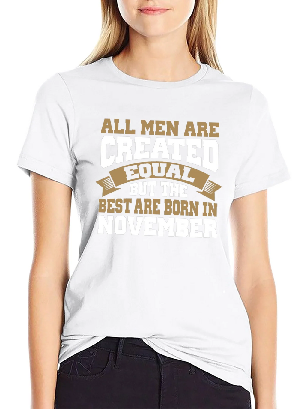 Born in November Graphic T-Shirt product image 11