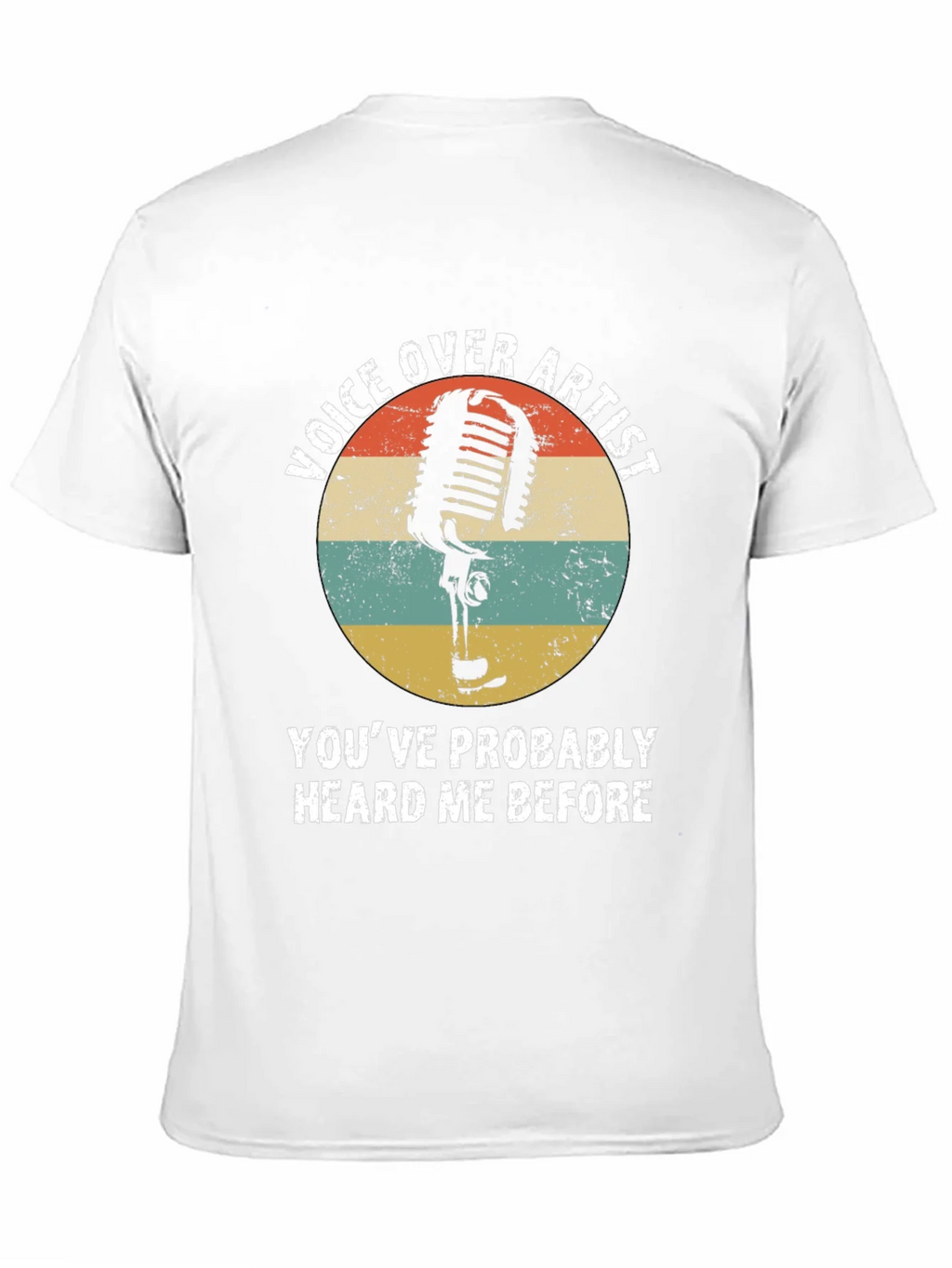 Voice Over Artist Retro T-Shirt product image 2