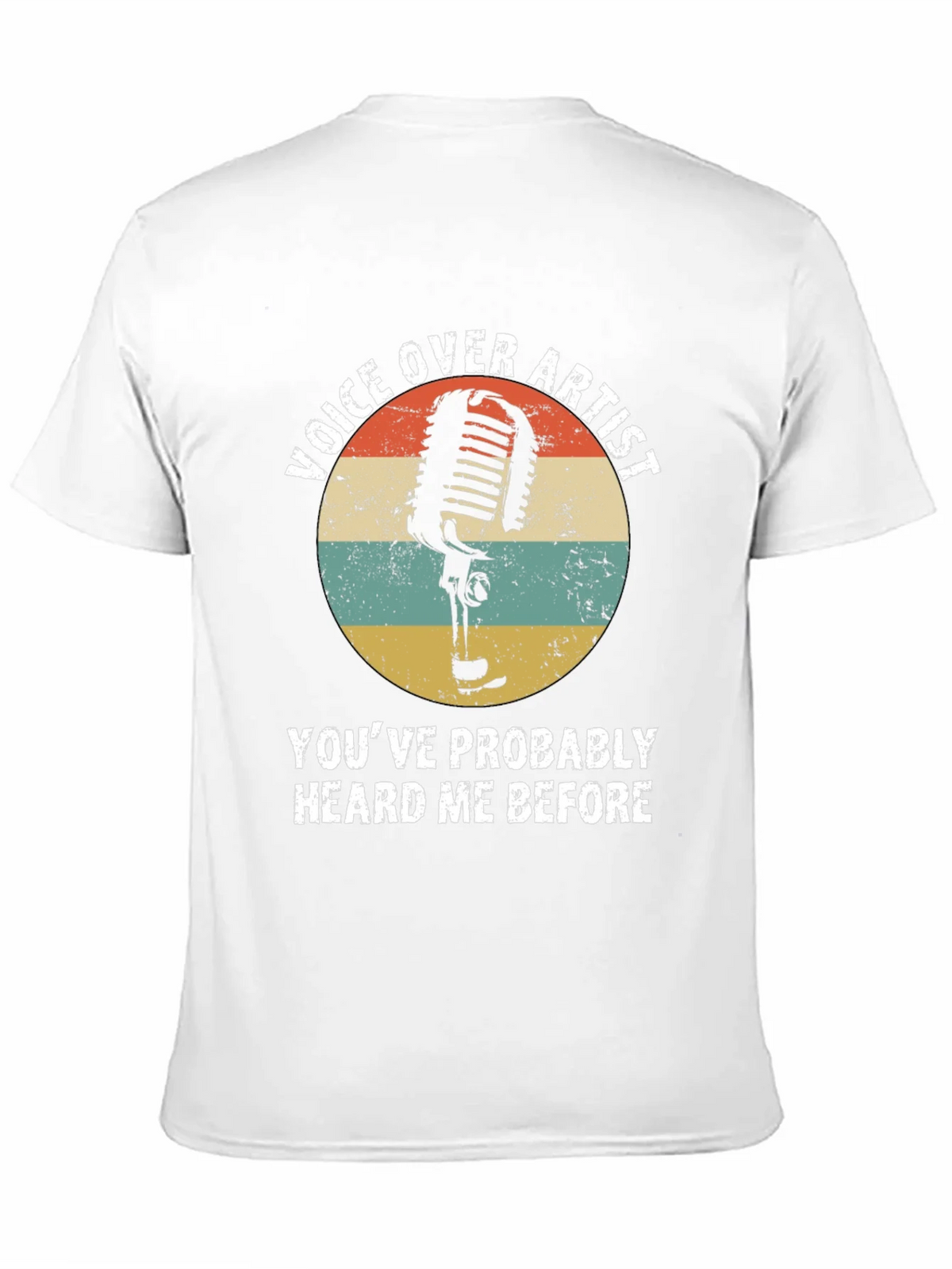 Voice Over Artist Retro T-Shirt product image 2