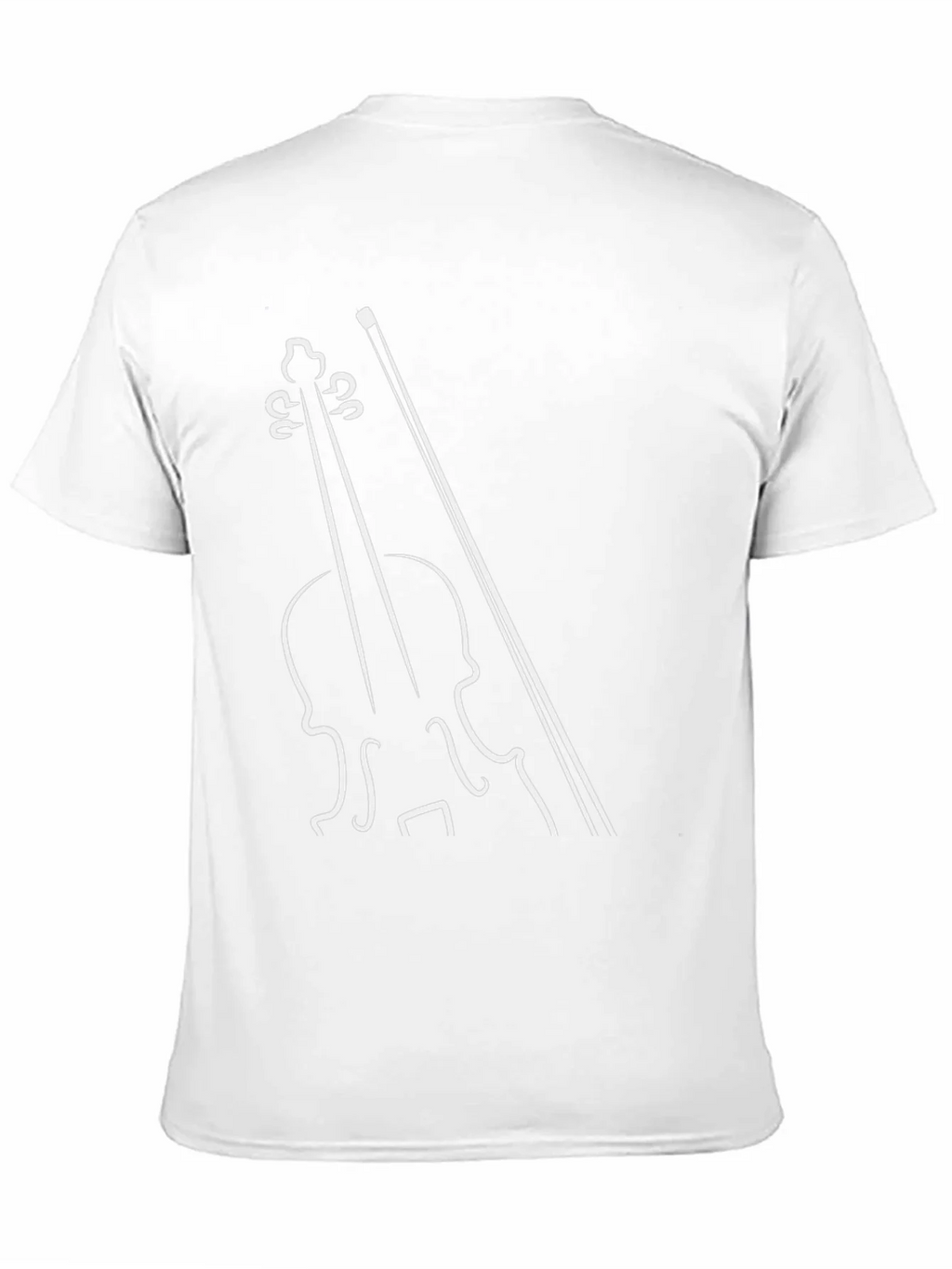 Musical T-Shirt - Violin Graphic Tee product image 2