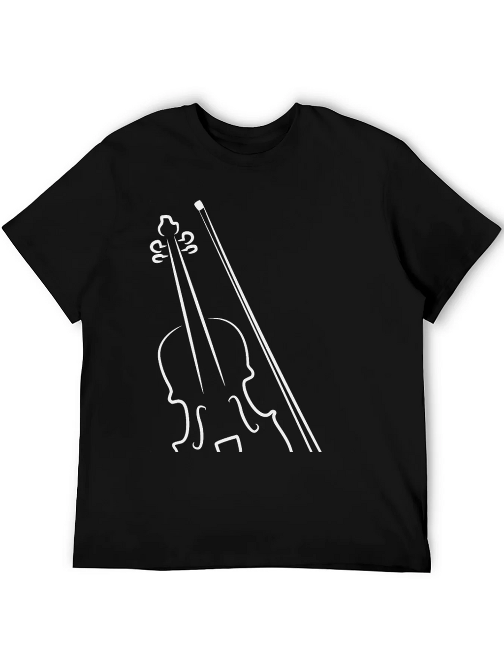 Musical T-Shirt - Violin Graphic Tee product image 8