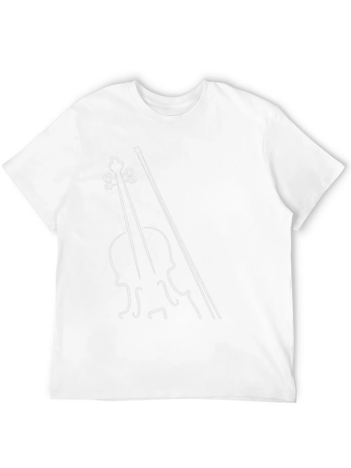 Musical T-Shirt - Violin Graphic Tee product image 3