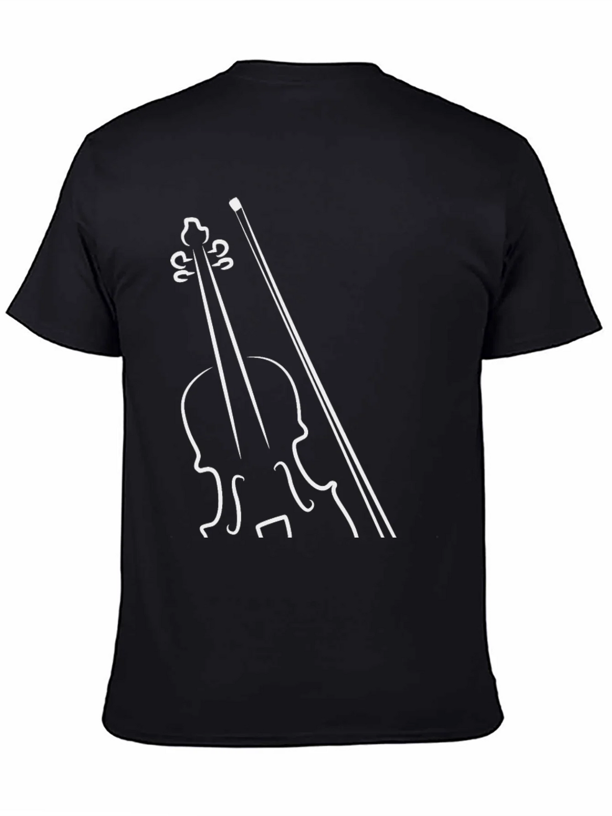 Musical T-Shirt - Violin Graphic Tee product image 7