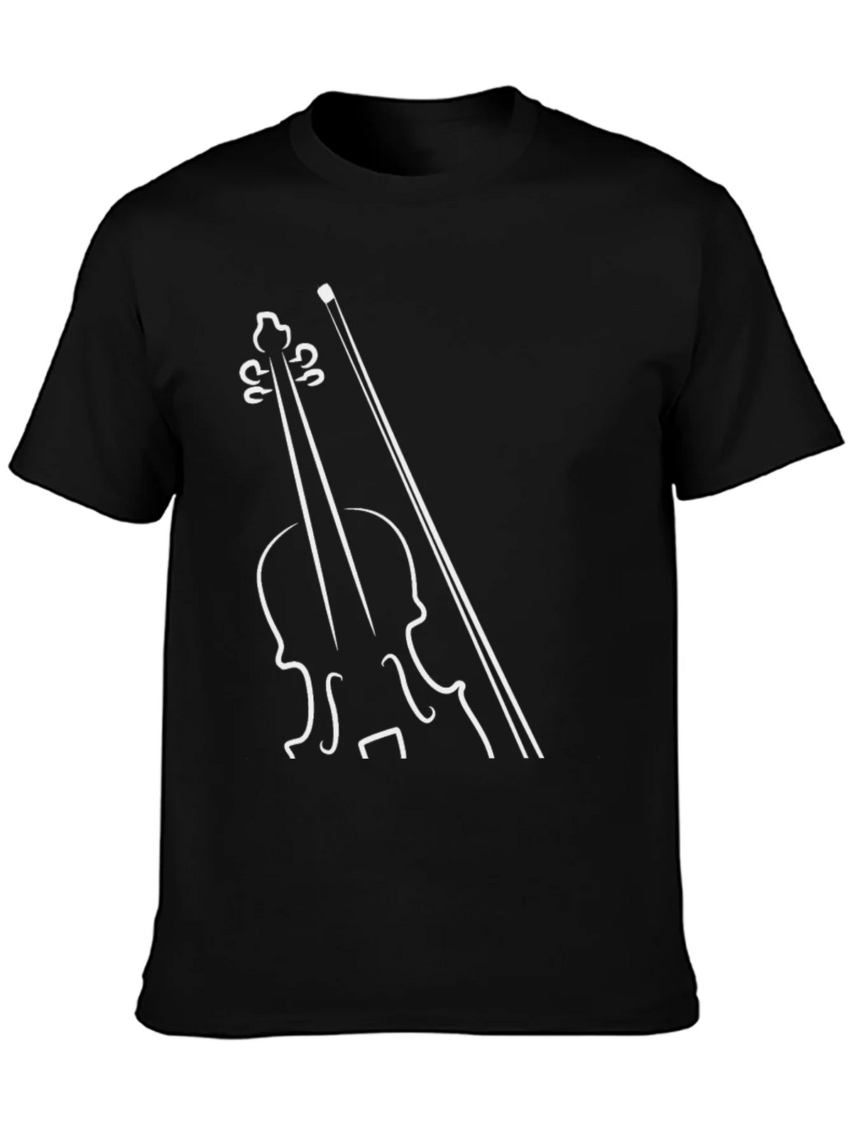 Musical T-Shirt - Violin Graphic Tee product image 6