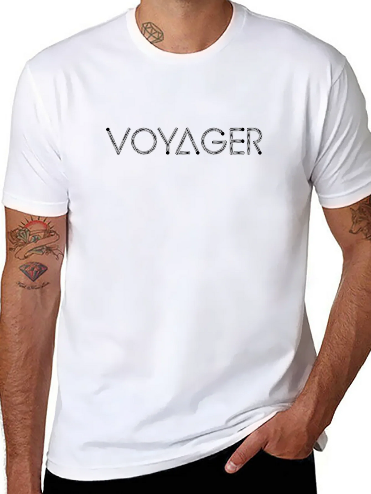 Voyager Graphic Tee - Black product image 9