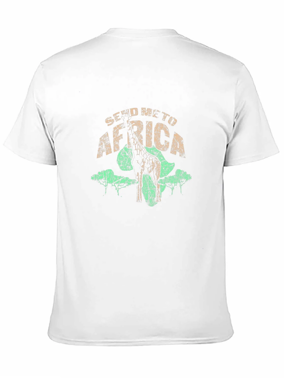 Send Me To Africa Giraffe Graphic T-Shirt product image 2