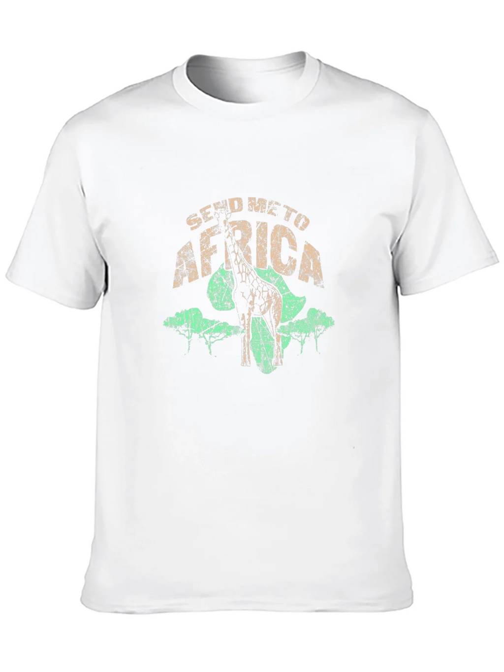 Send Me To Africa Giraffe Graphic T-Shirt product image 12
