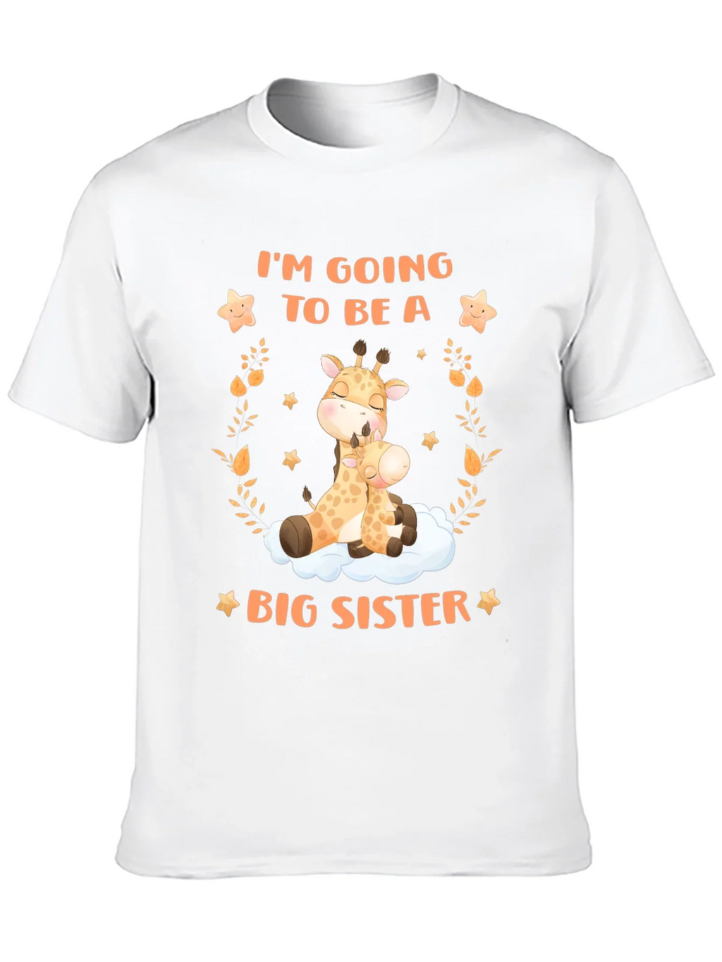 Big Sister Giraffe Graphic Tee - Baby Announcement product image 12