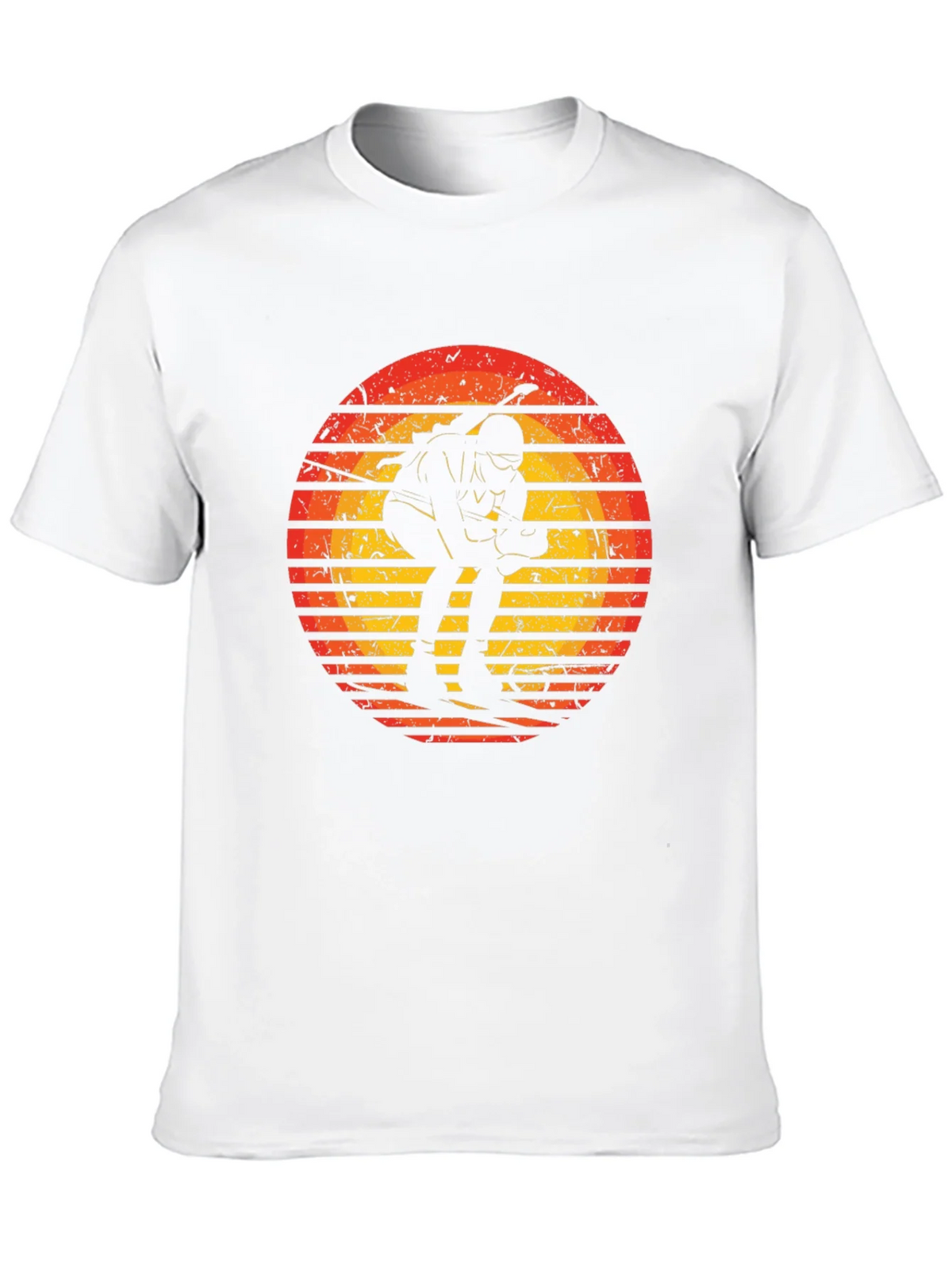 Retro Skiing Sunset Graphic Tee - Sporty & Stylish product image 12
