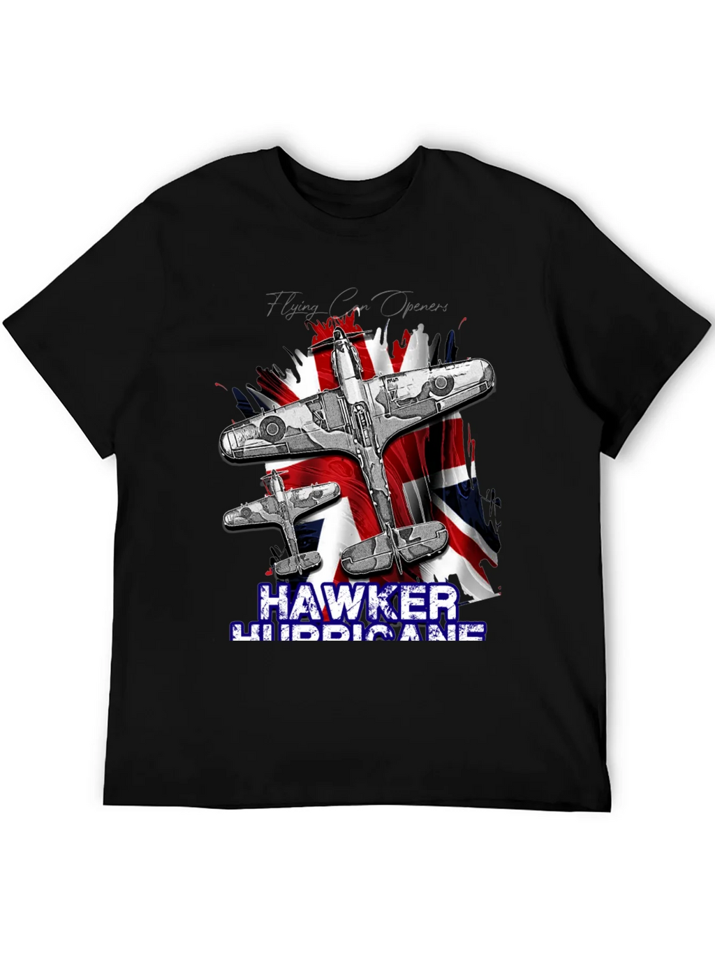 Hawker Hurricane T-Shirt - Vintage Airplane Design product image 8