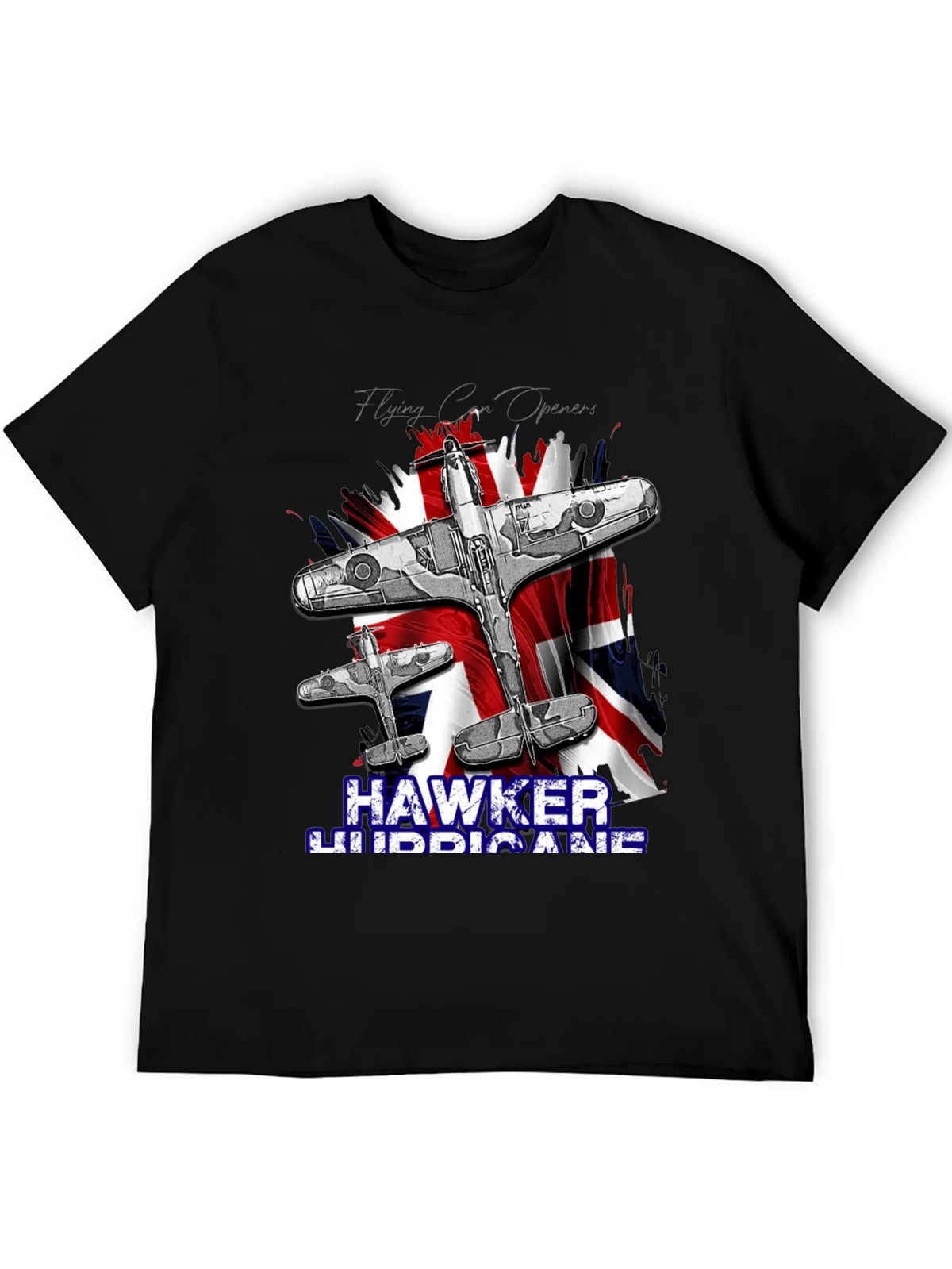Hawker Hurricane T-Shirt - Vintage Airplane Design product image 8