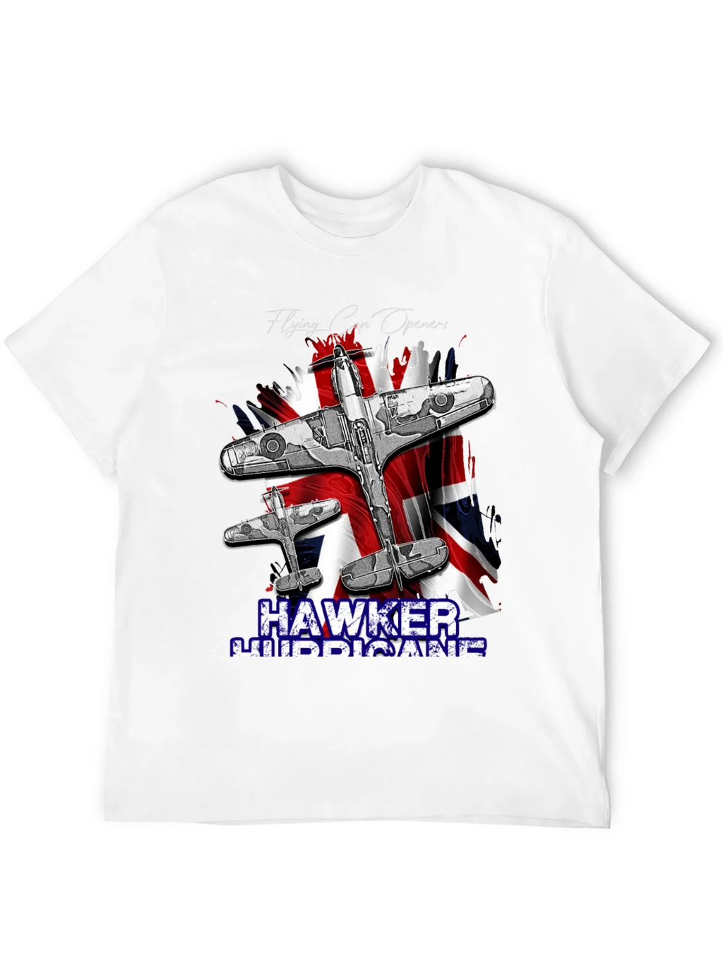 Hawker Hurricane T-Shirt - Vintage Airplane Design product image 3