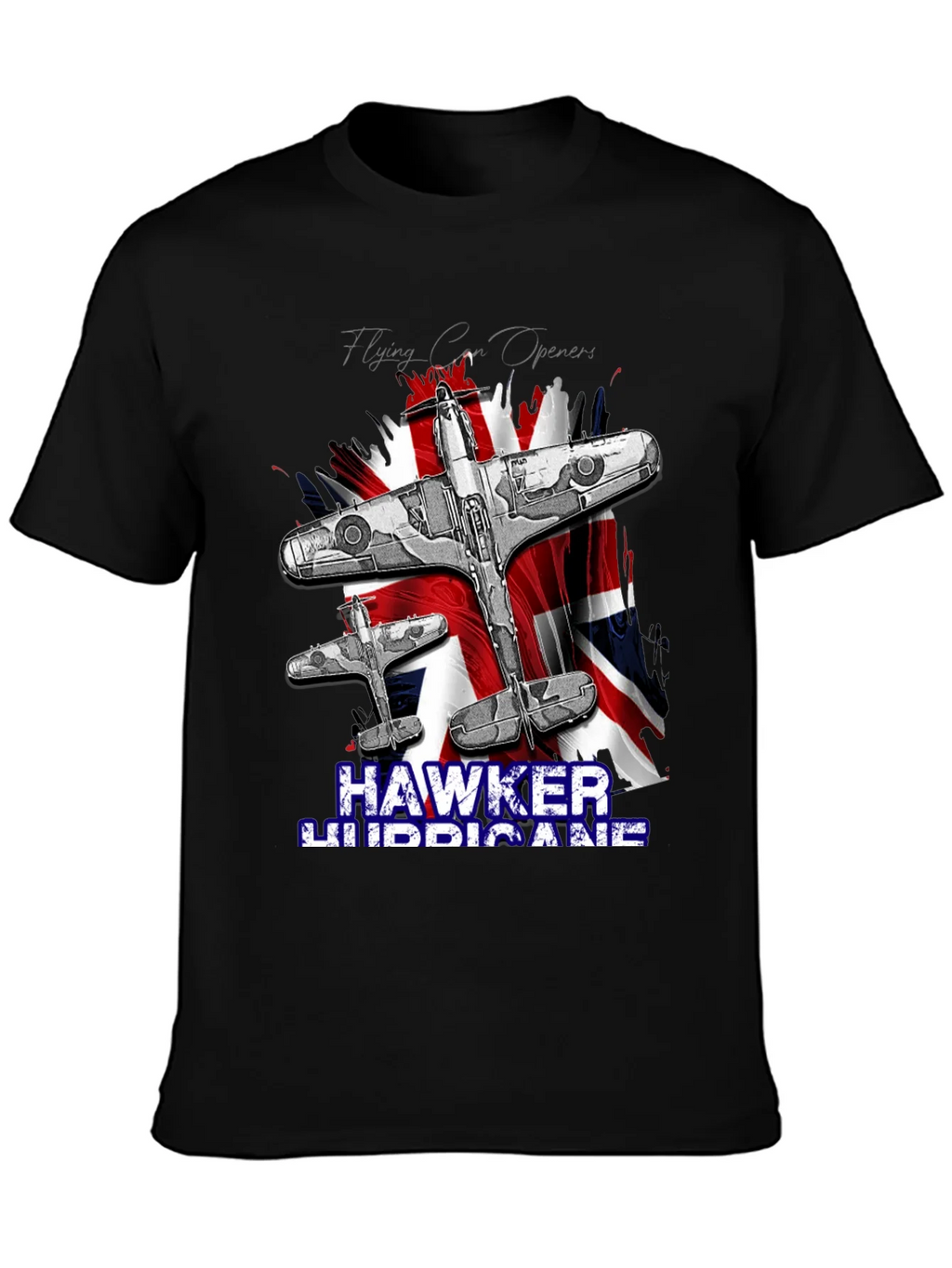 Hawker Hurricane T-Shirt - Vintage Airplane Design product image 6