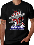 Hawker Hurricane T-Shirt - Vintage Airplane Design product image 1