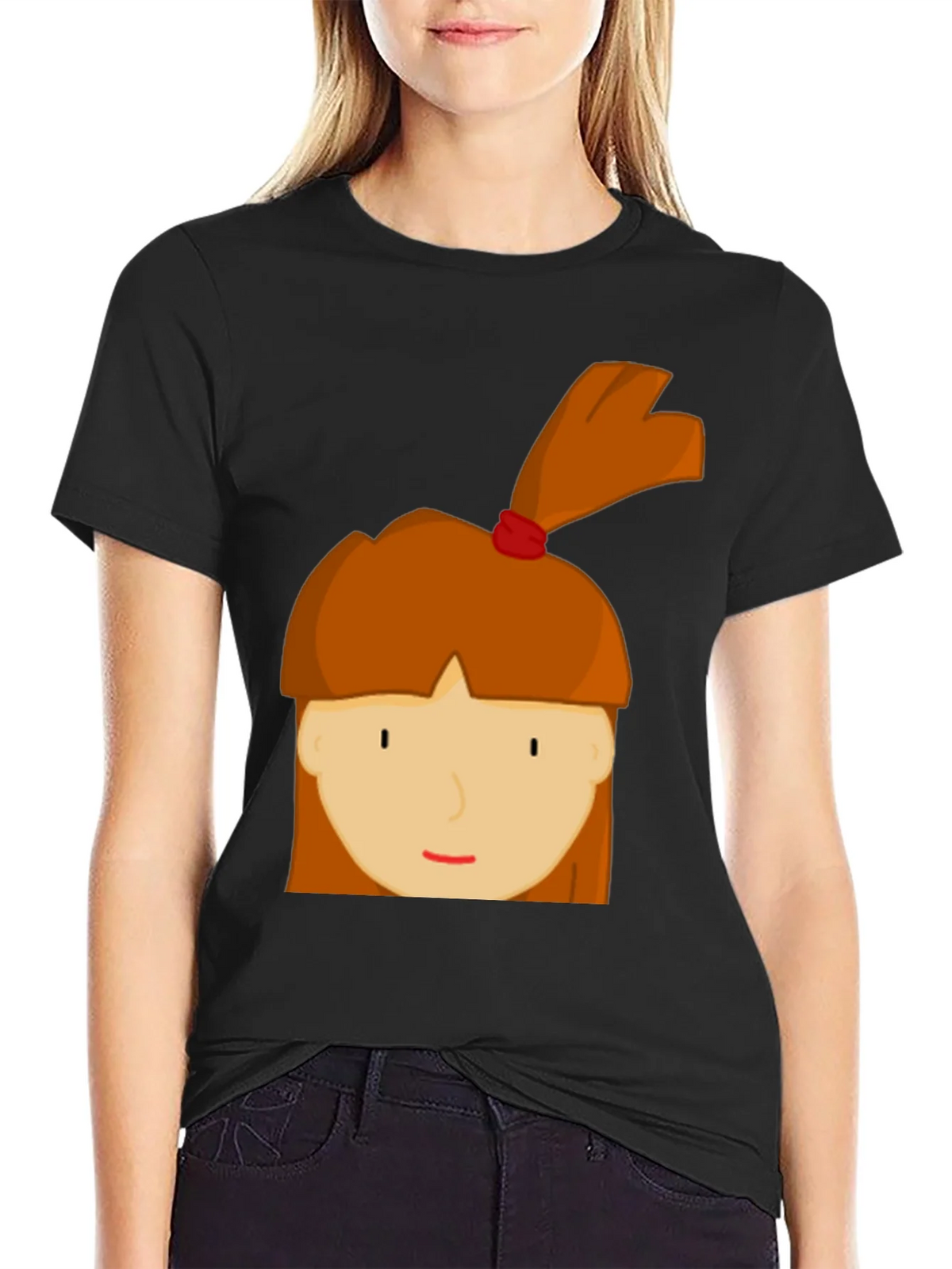 Cartoon Girl Graphic Tee - Fun & Casual Style product image 5