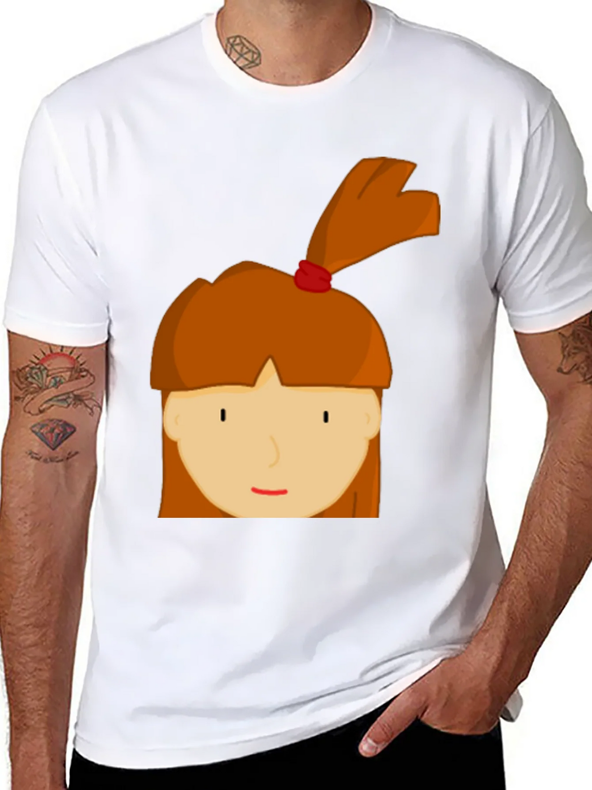 Cartoon Girl Graphic Tee - Fun & Casual Style product image 10