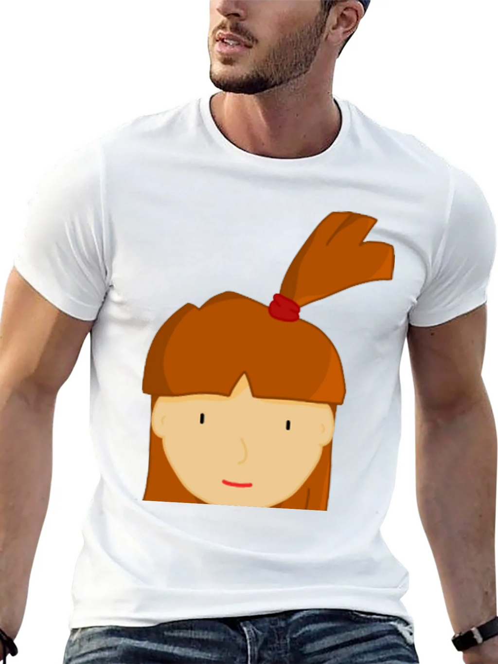 Cartoon Girl Graphic Tee - Fun & Casual Style product image 4