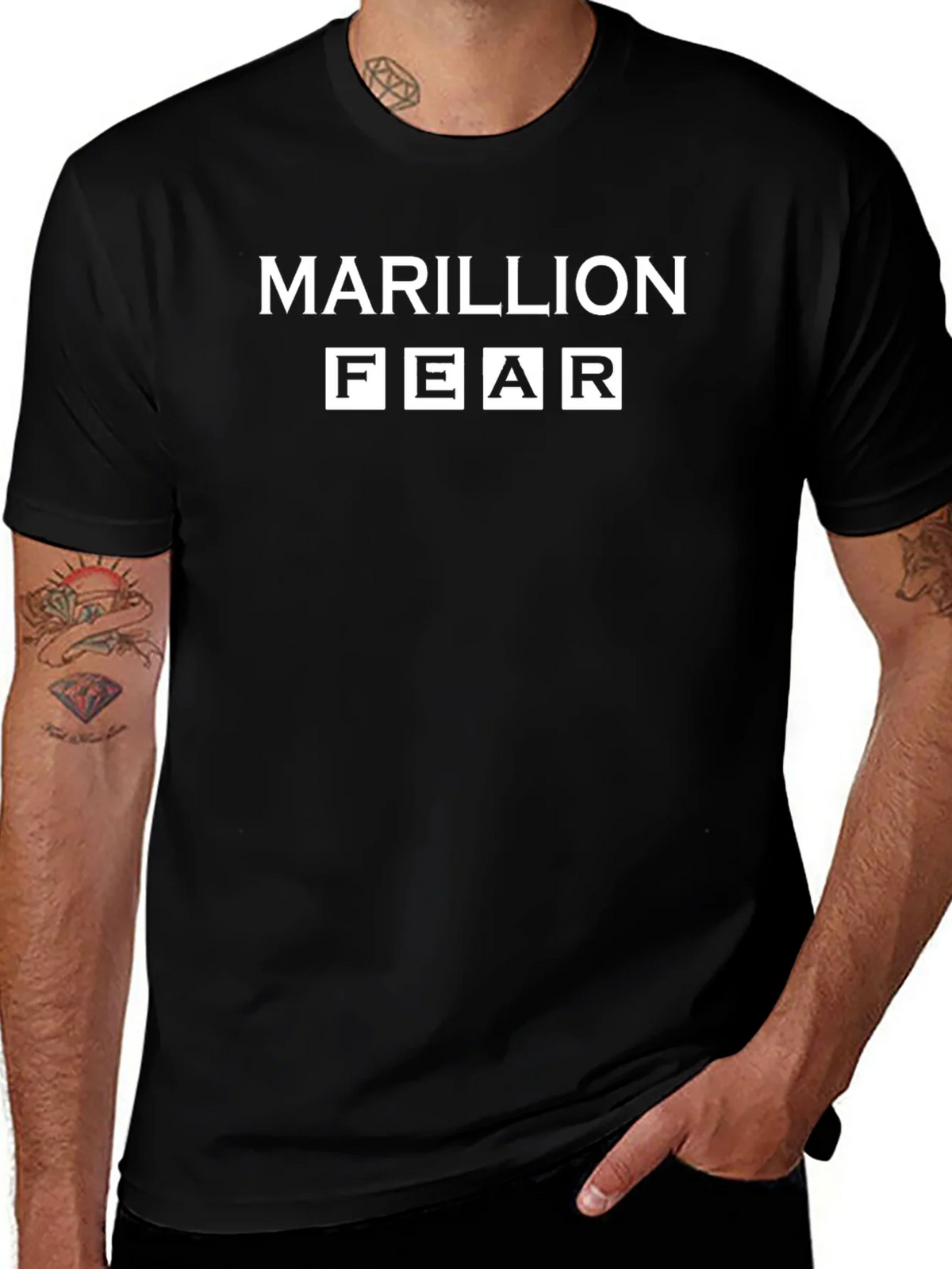 Marillion FEAR T-Shirt - Band Logo Tee product image 1