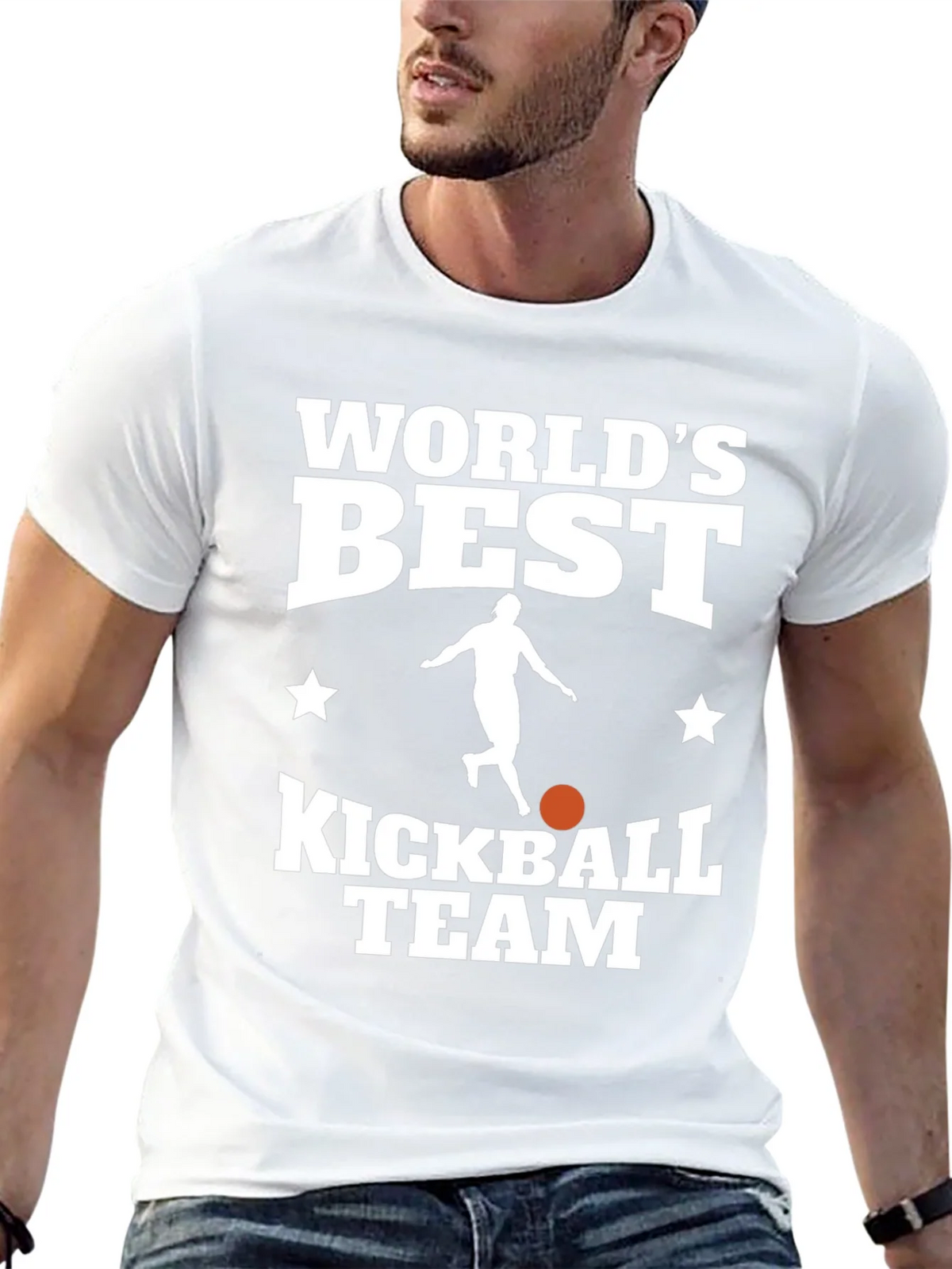 Worlds Best Kickball Team T-Shirt product image 4