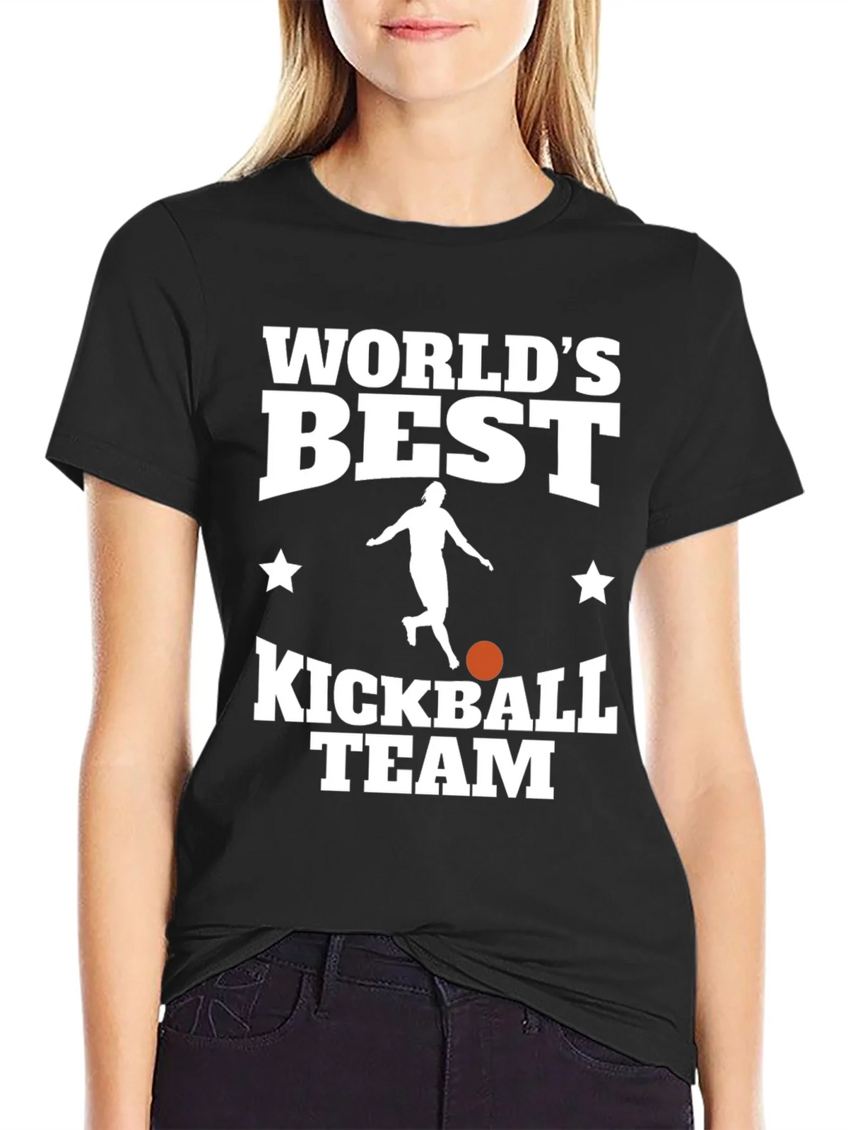 Worlds Best Kickball Team T-Shirt product image 5
