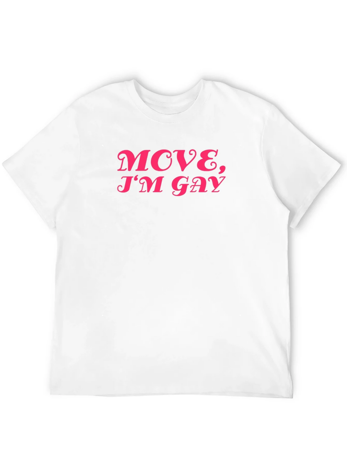 Move Im Gay Graphic Tee - Black product image 3